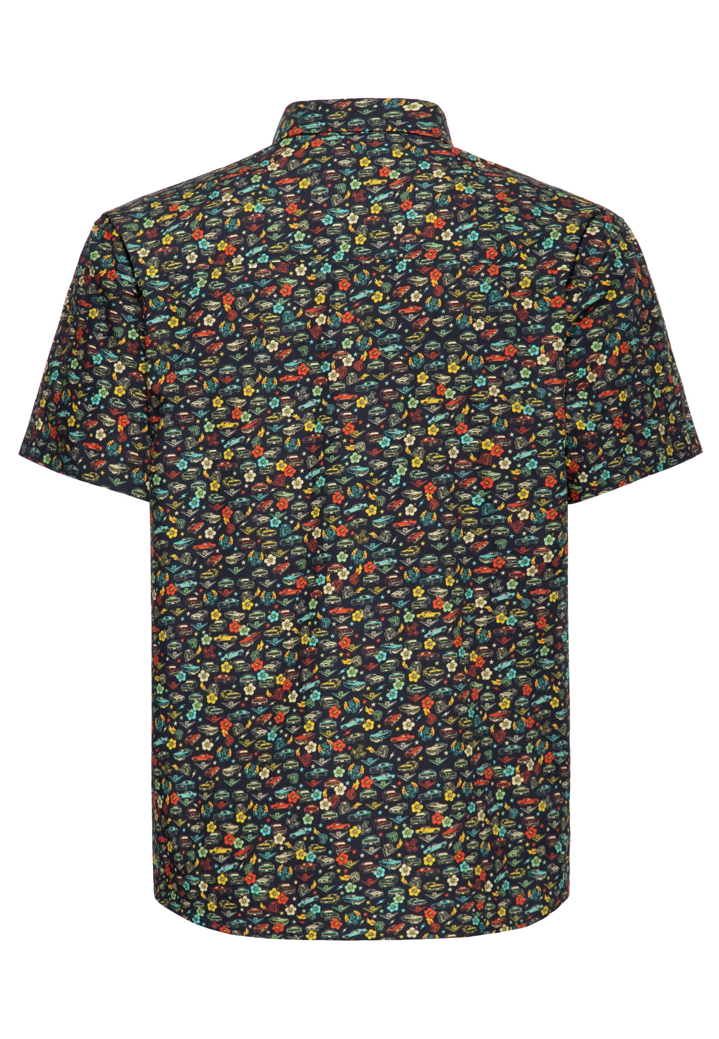 King Kerosin - Kurzarmhemd «V8»