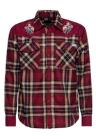 King Kerosin - Langarm Western - Hemd