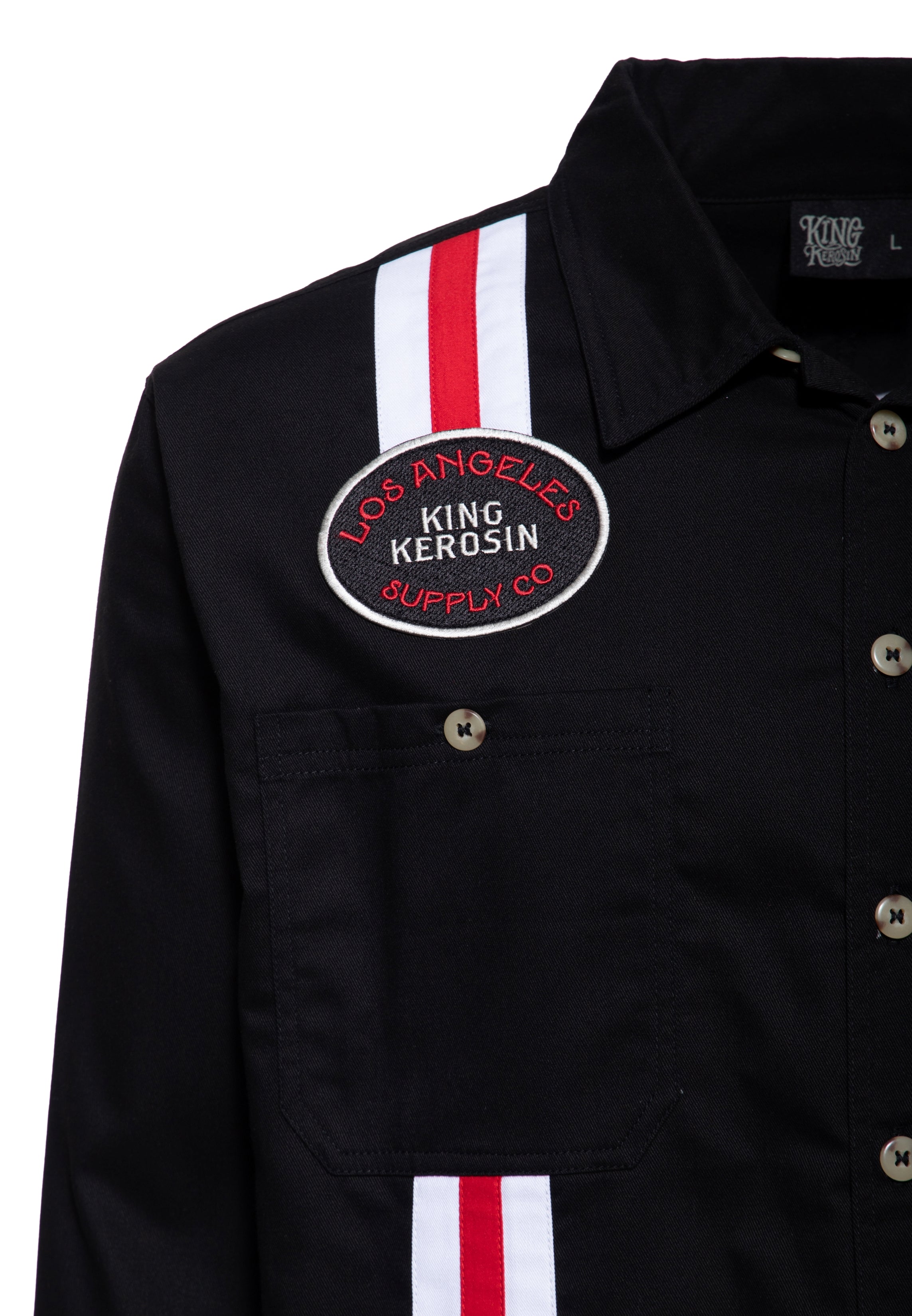 King Kerosin - Langarmhemd Basic «Los Angeles Supply Co.»