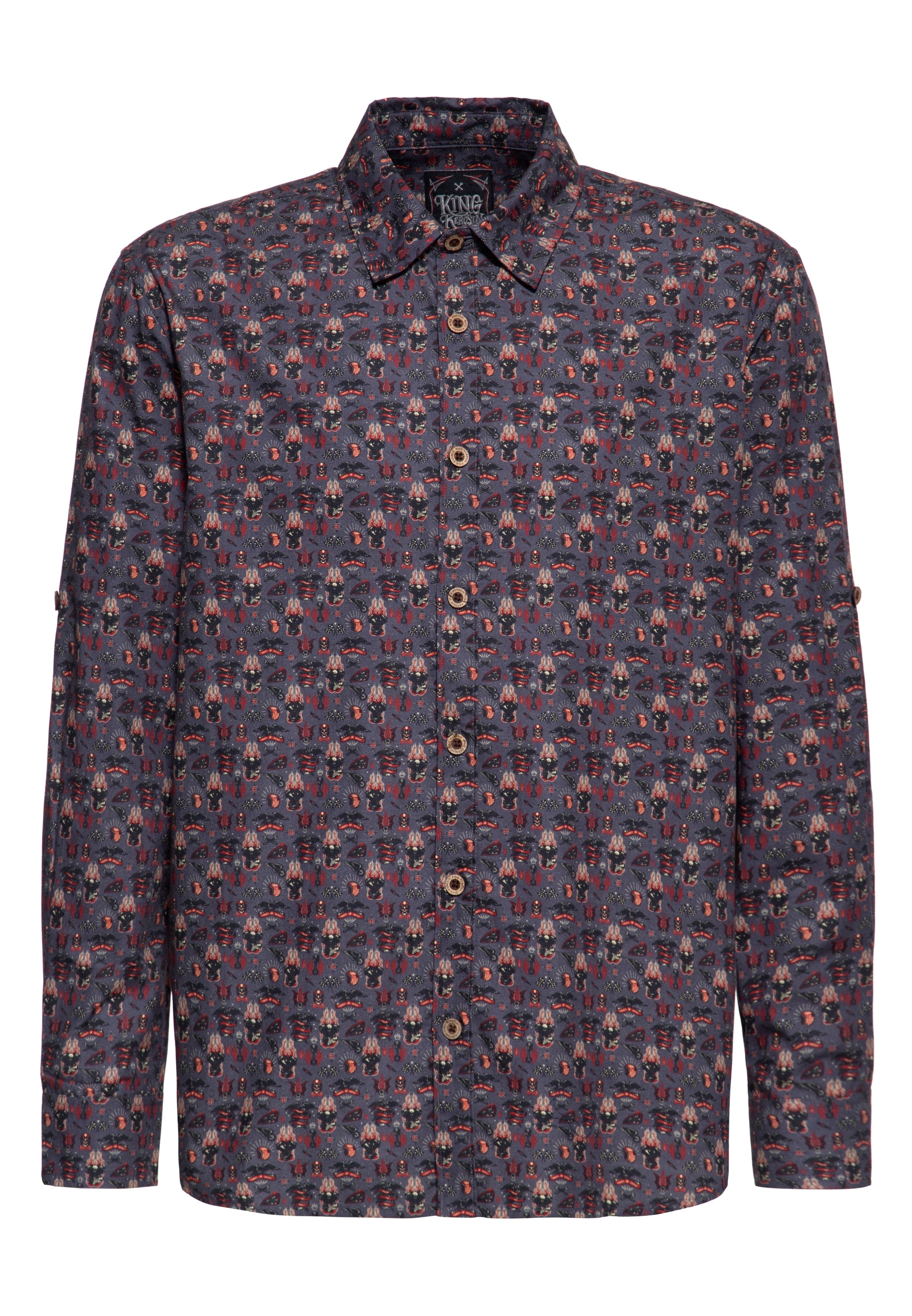 King Kerosin - Langarmhemd «Kustom Kulture»