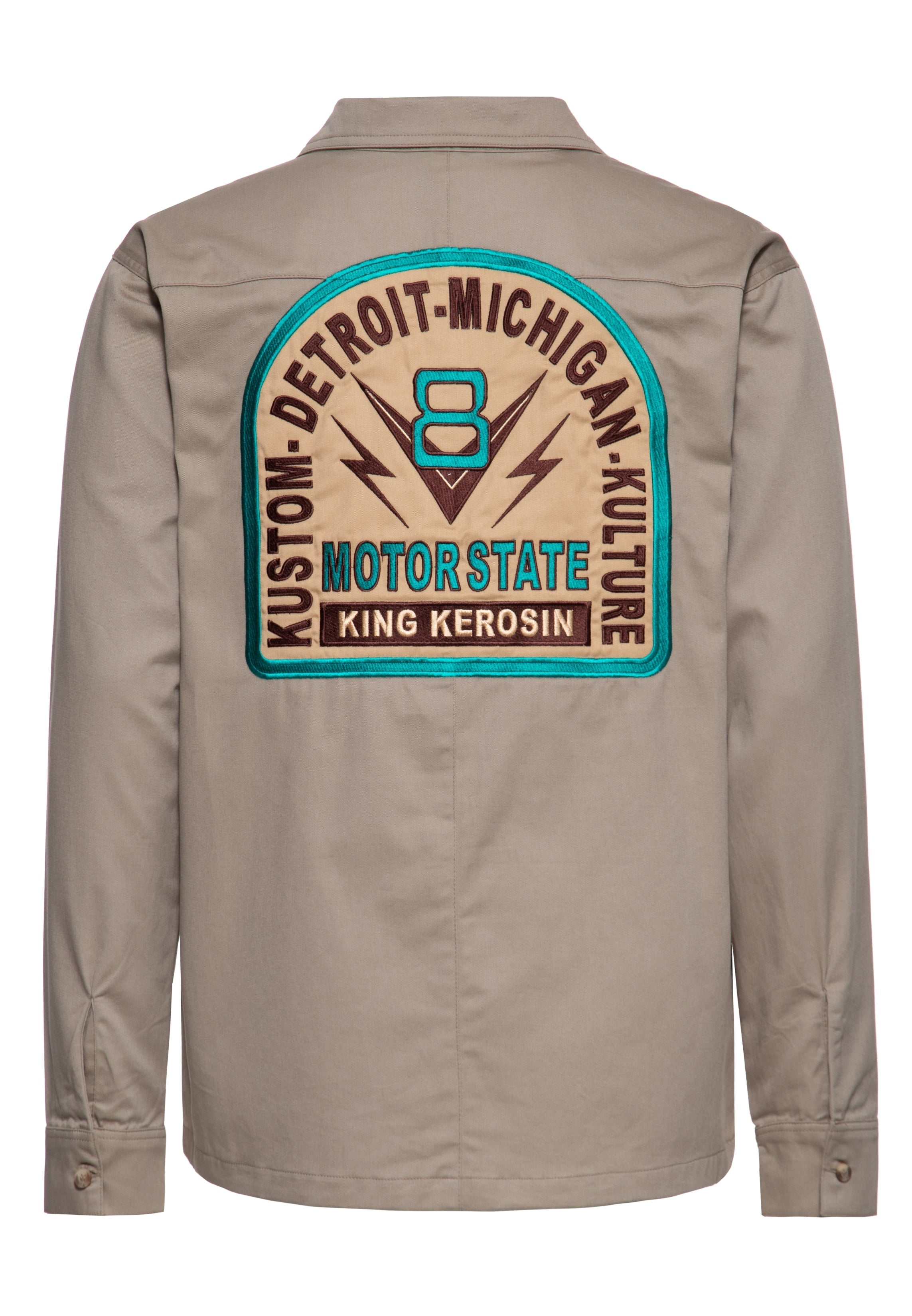 King Kerosin - Langarmhemd «Kustom Kulture V8»