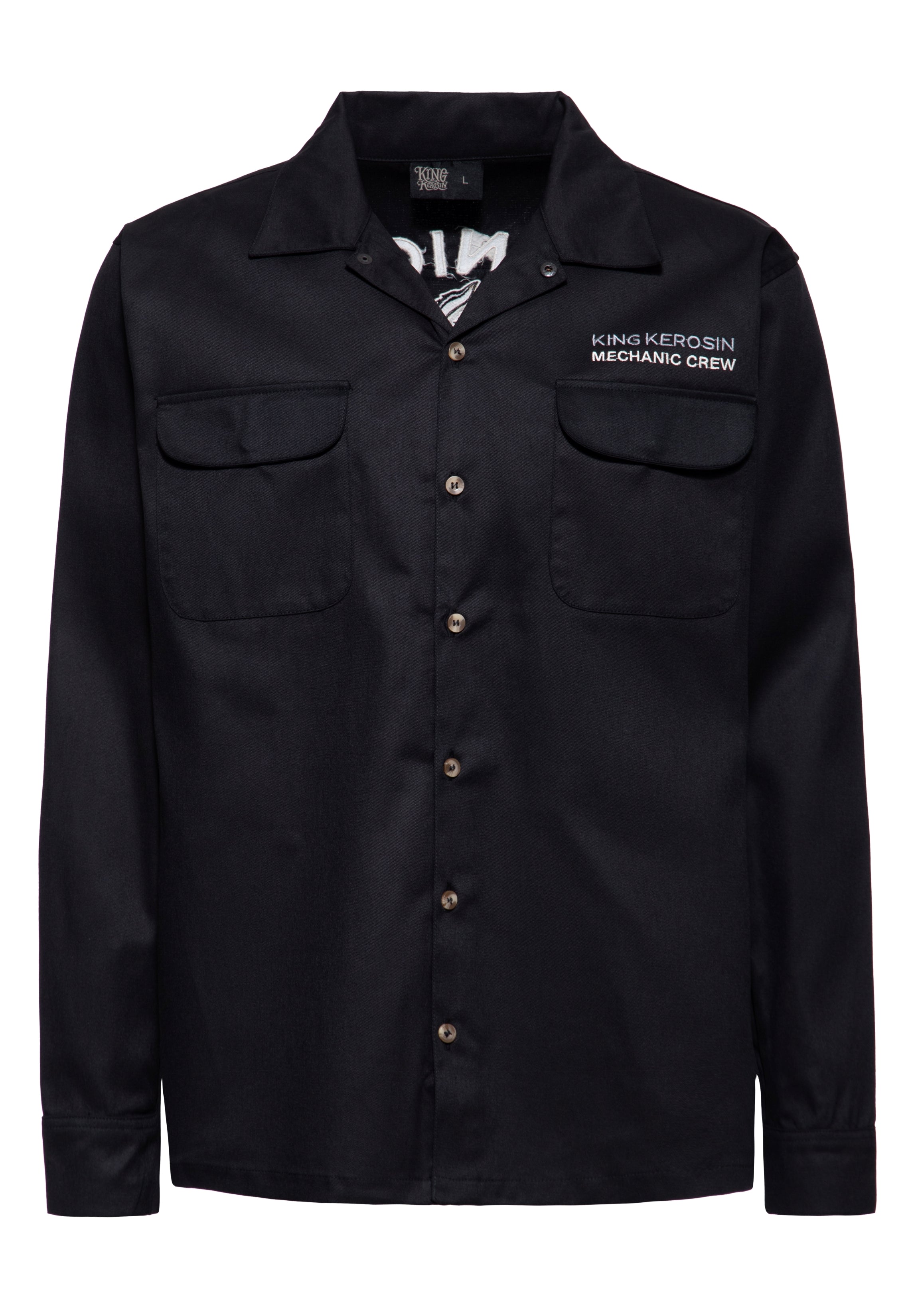 King Kerosin - Langarmhemd «Mechanic Crew»