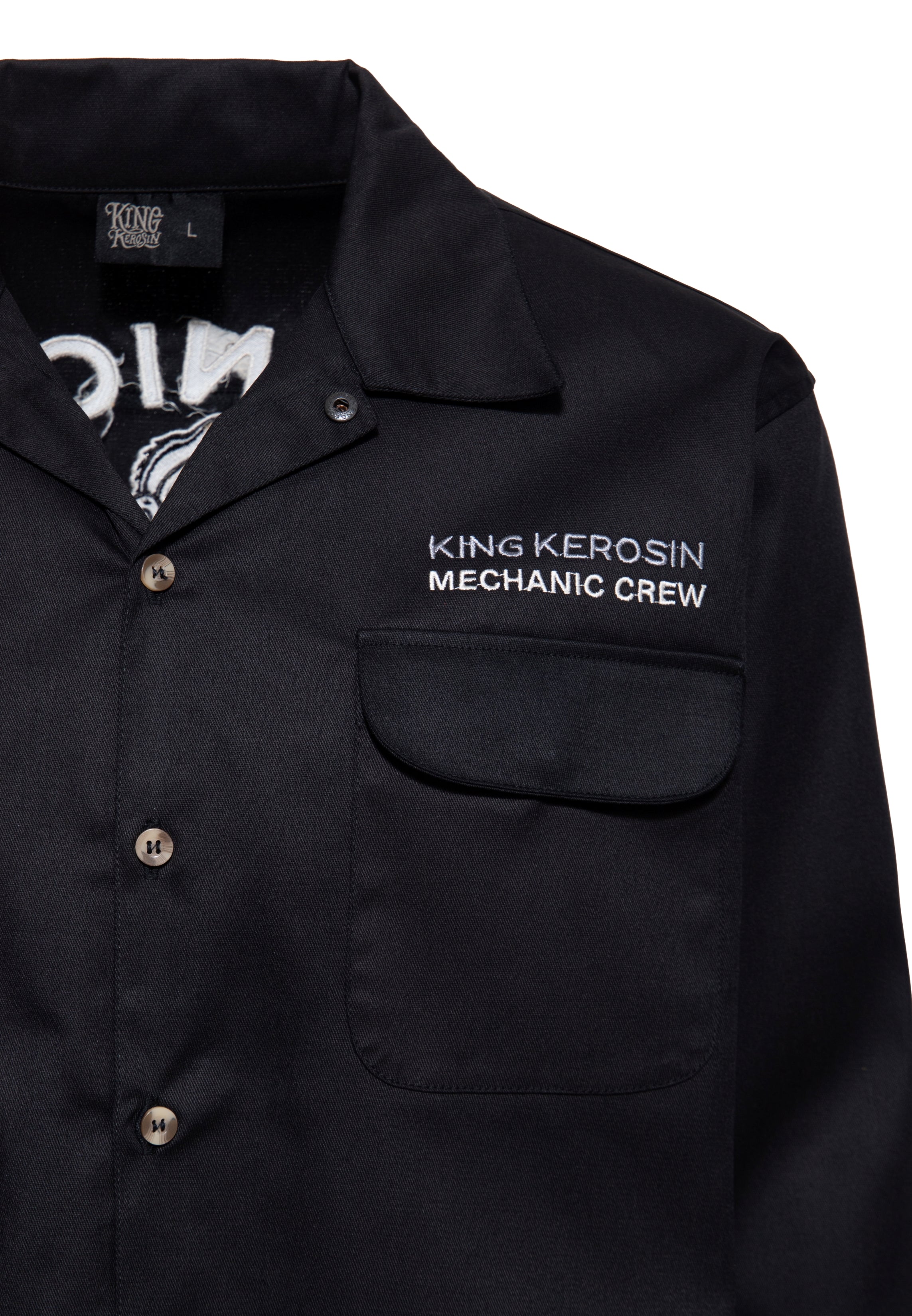 King Kerosin - Langarmhemd «Mechanic Crew»