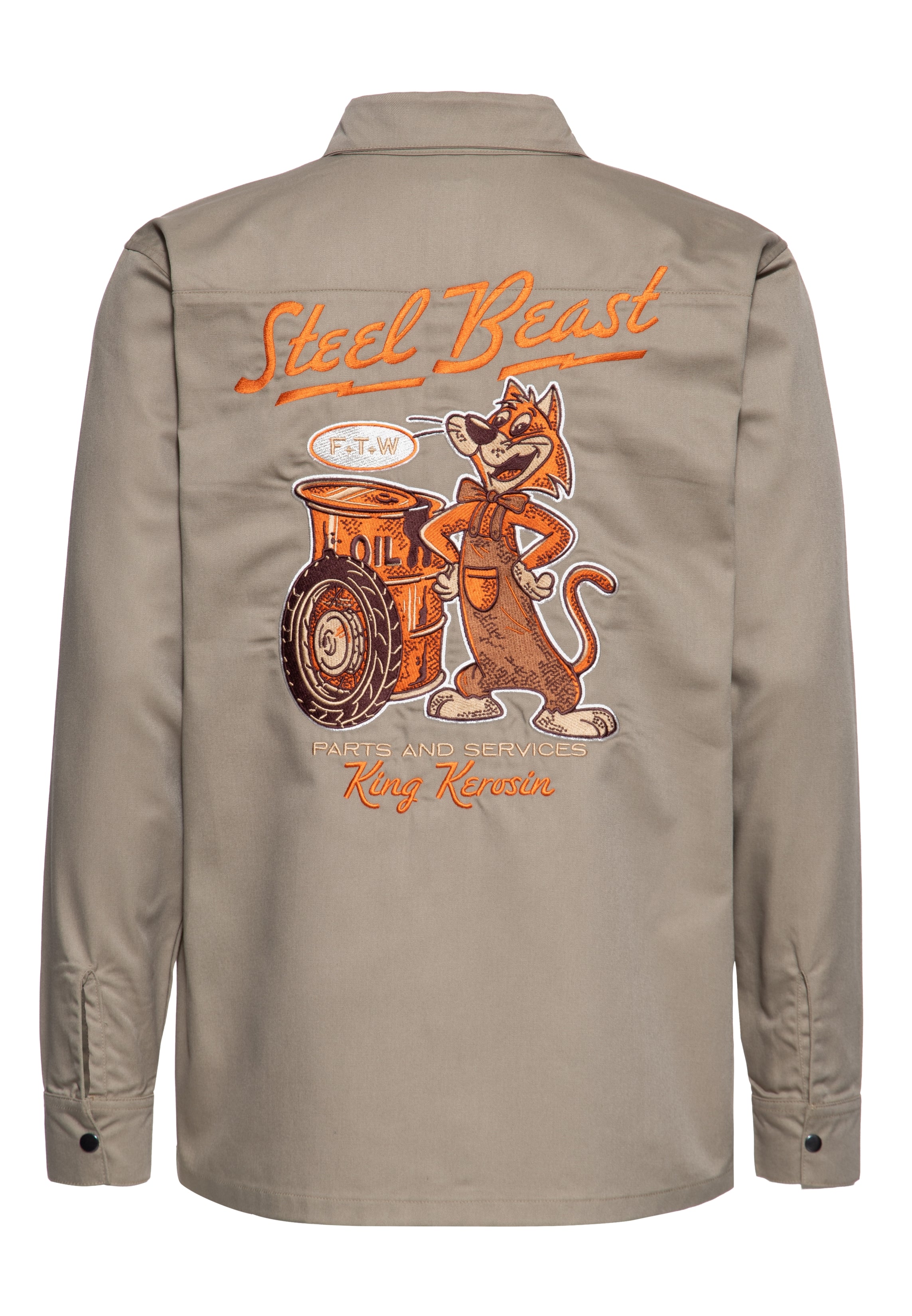 King Kerosin - Langarmhemd «Steel Beast»