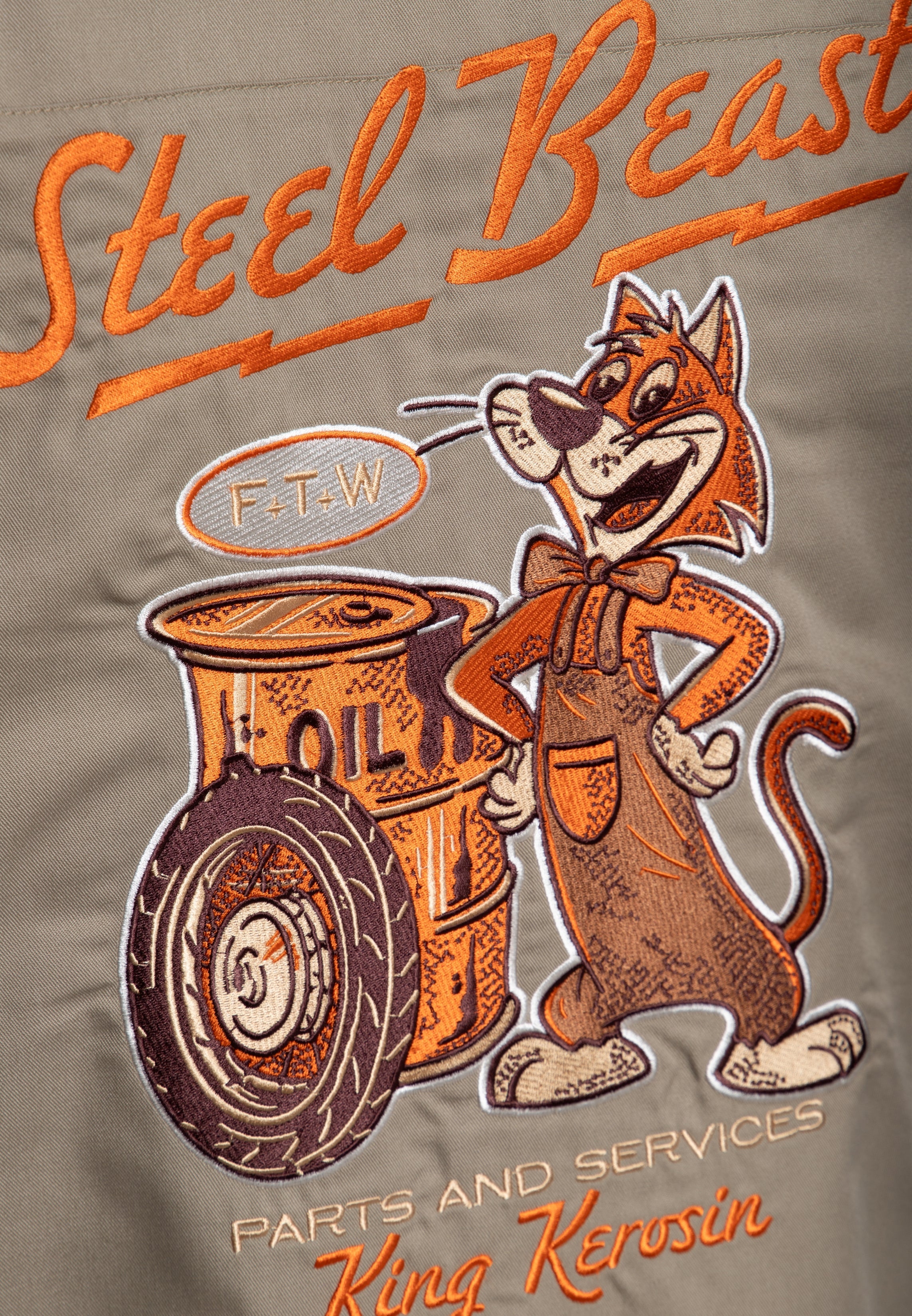 King Kerosin - Langarmhemd «Steel Beast»