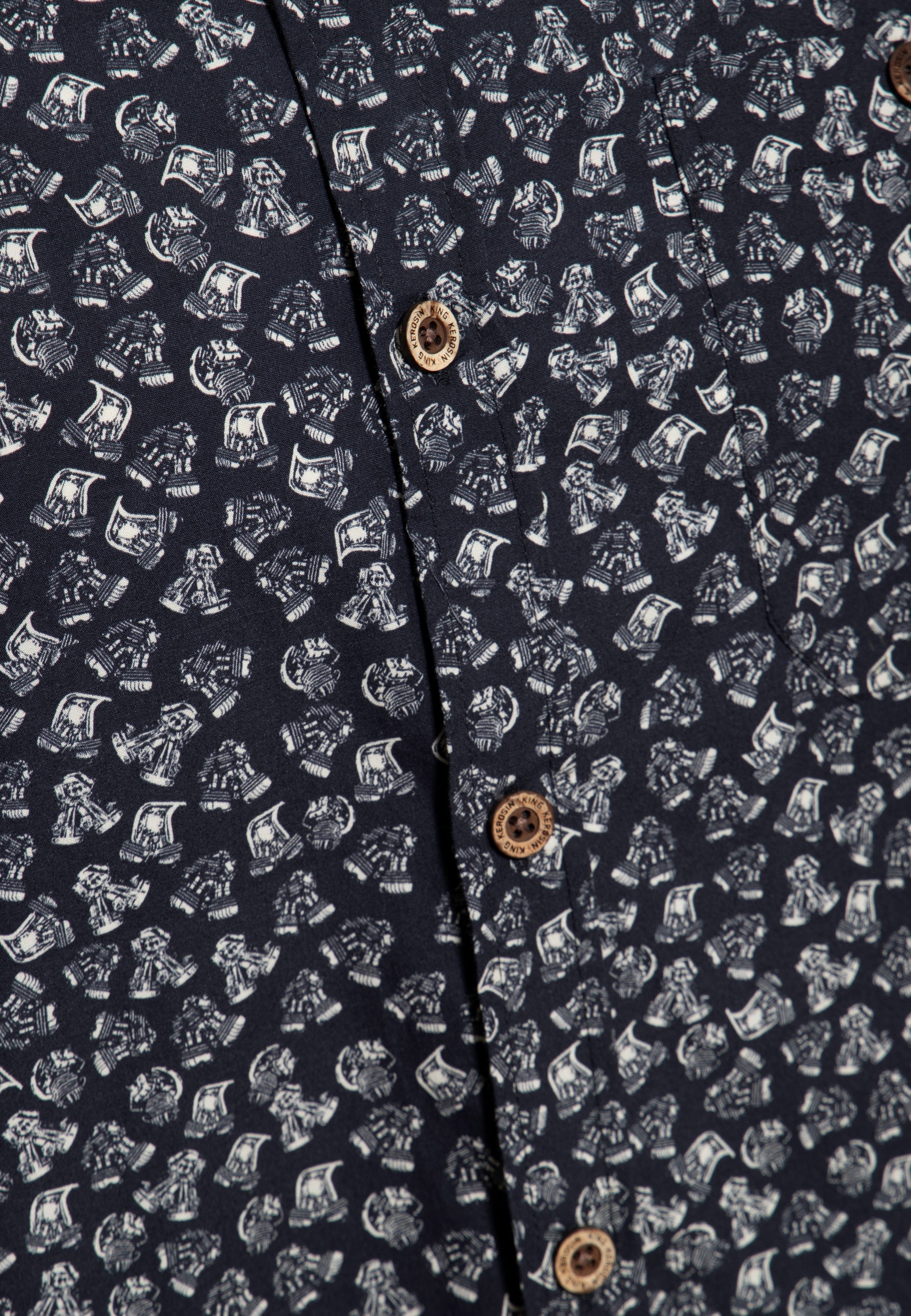 King Kerosin - Langarmhemd «V - Twin - Engine»