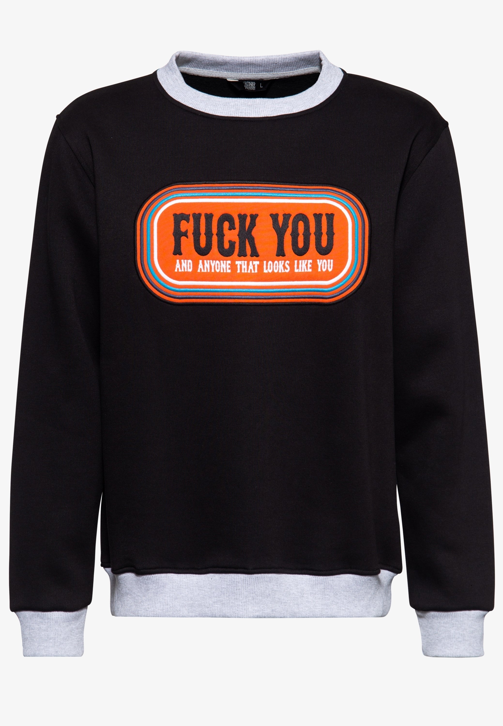 King Kerosin - Longsleeve Sweater «Fuck You»
