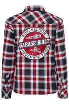 King Kerosin - Outdoor Funktionshemd mit separatem Softshell - Futter und Stickerei «Garage Built»