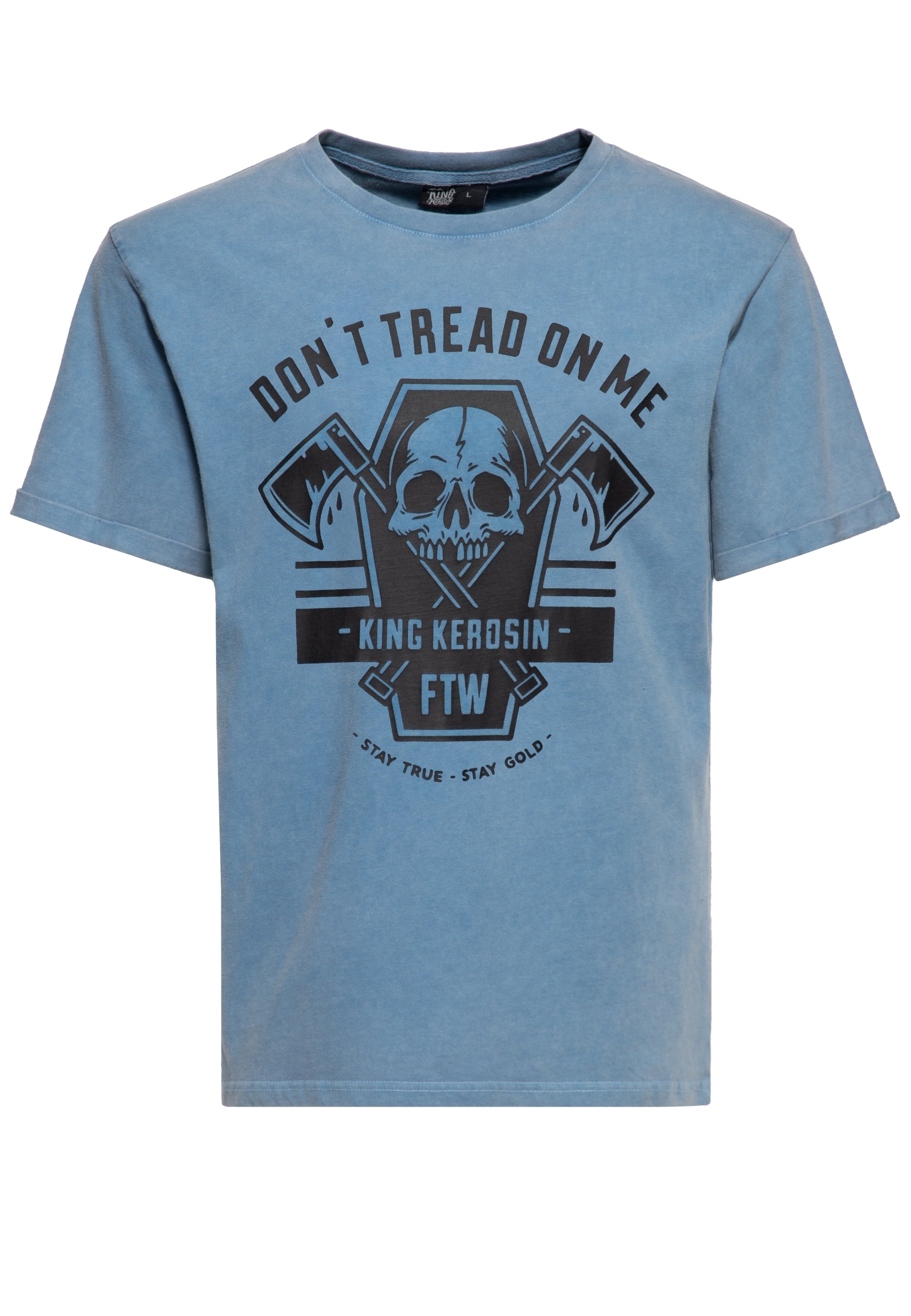 King Kerosin - Print T-Shirt «Don't Tread On Me»