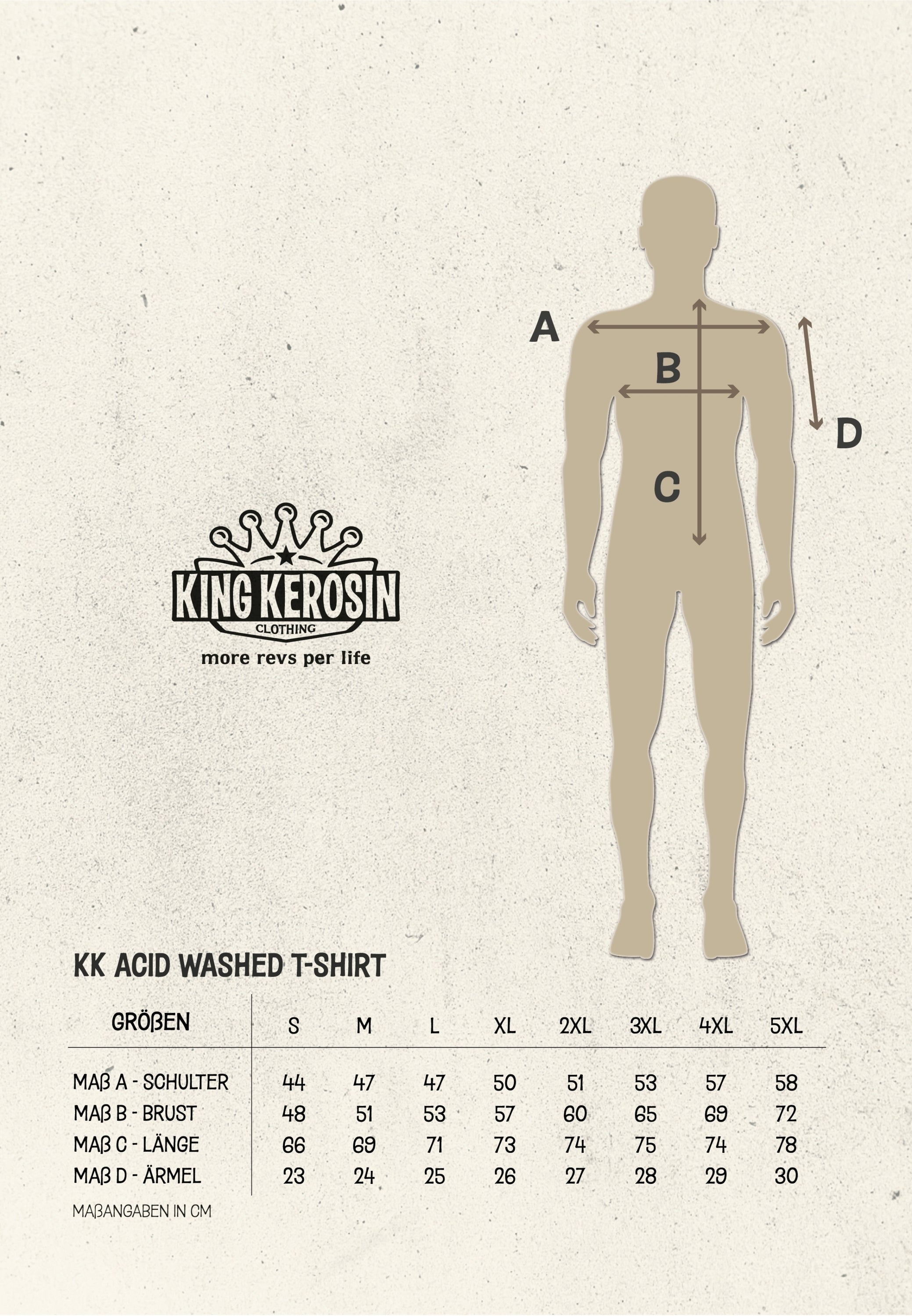 King Kerosin - Print T-Shirt «Grass, Beer & Boobs»