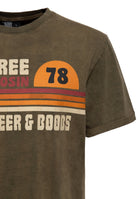 King Kerosin - Print T-Shirt «Grass, Beer & Boobs»