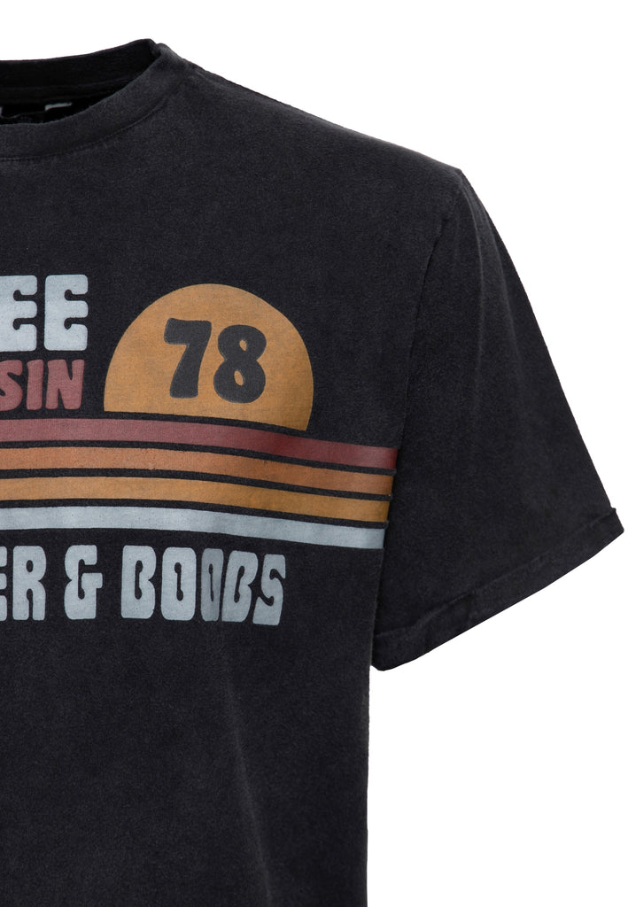 King Kerosin - Print T-Shirt «Grass, Beer & Boobs»
