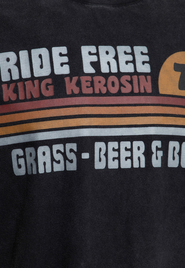 King Kerosin - Print T-Shirt «Grass, Beer & Boobs»