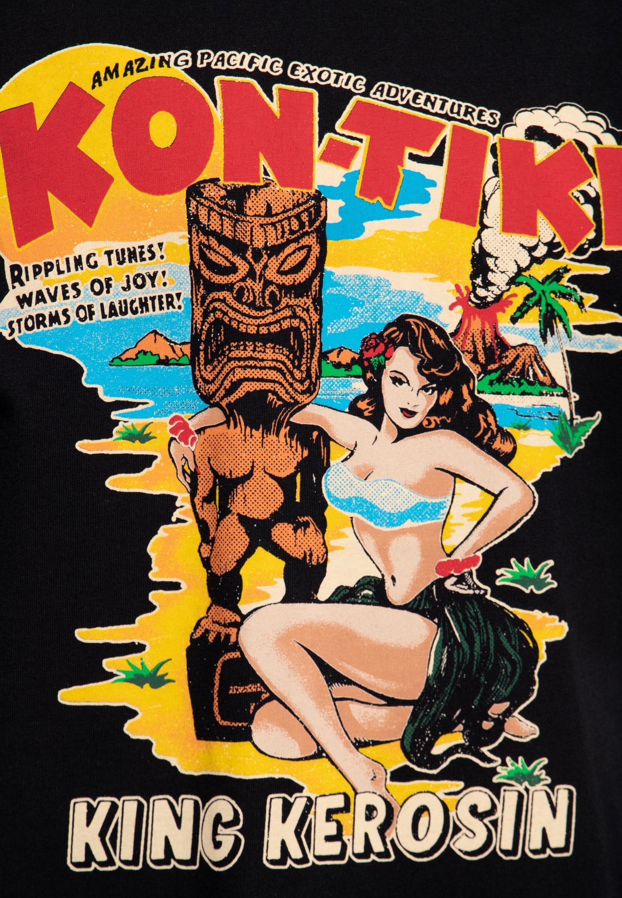 King Kerosin - Print T-Shirt «Kon-Tiki»