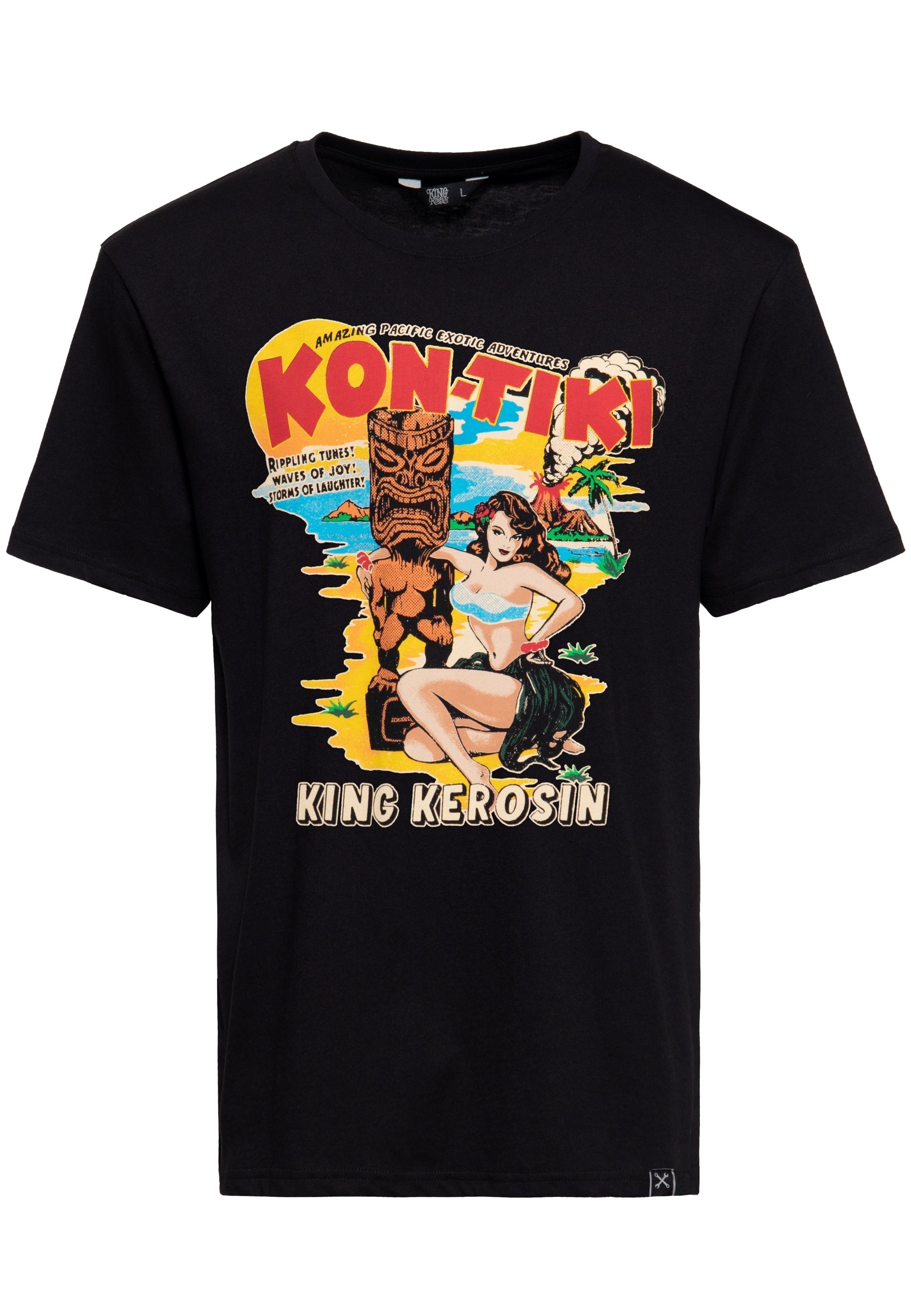 King Kerosin - Print T-Shirt «Kon-Tiki»