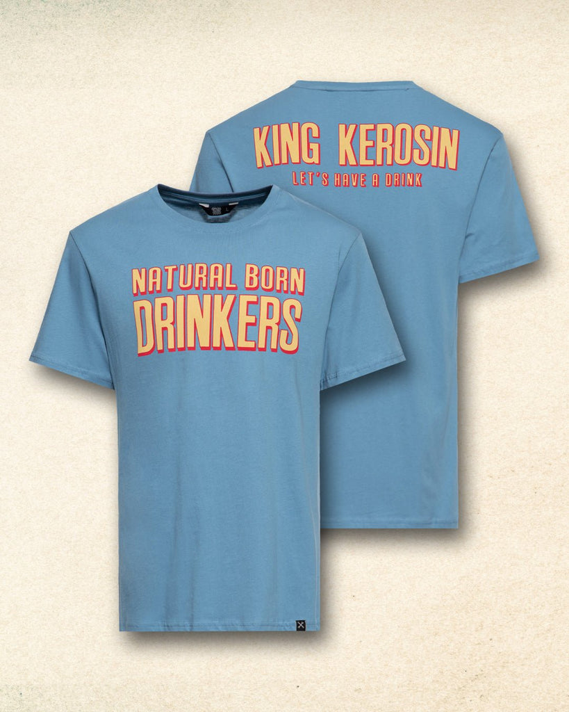 King Kerosin - Print T-Shirt «Natural Born Drinkers»