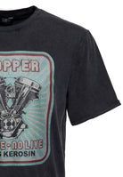 King Kerosin - Print T-Shirt «No Ride No Life»