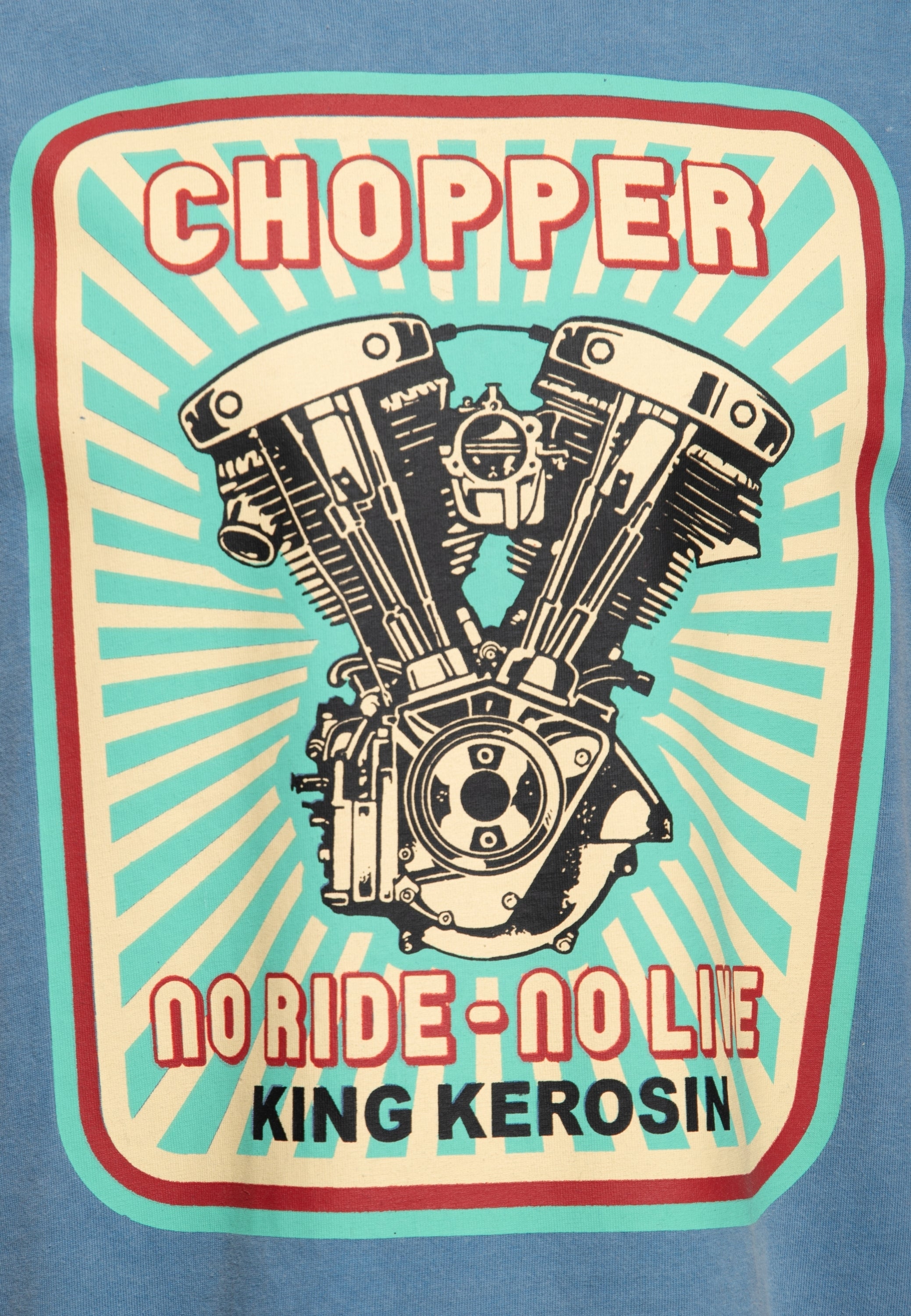 King Kerosin - Print T-Shirt «No Ride No Life»