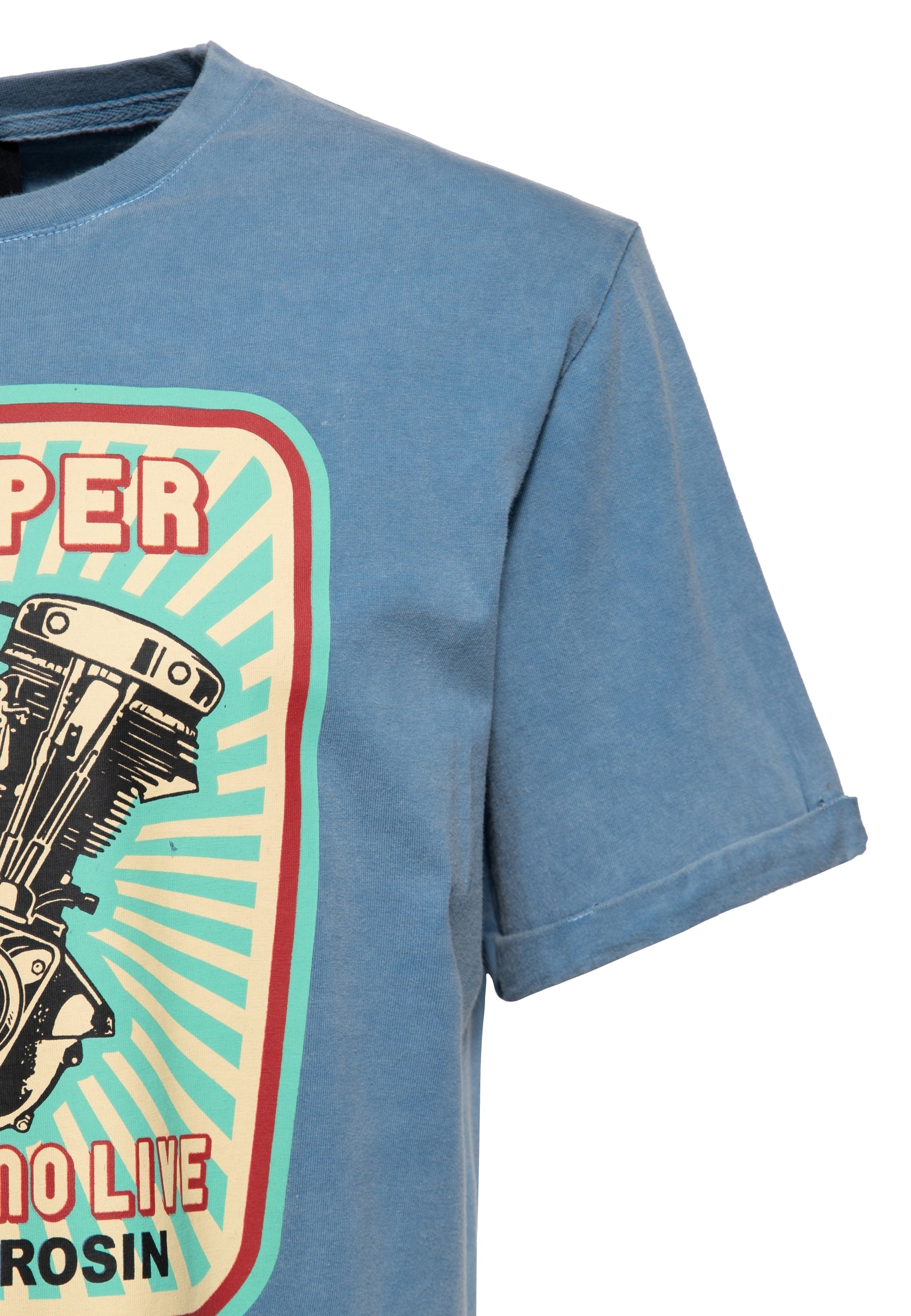 King Kerosin - Print T-Shirt «No Ride No Life»