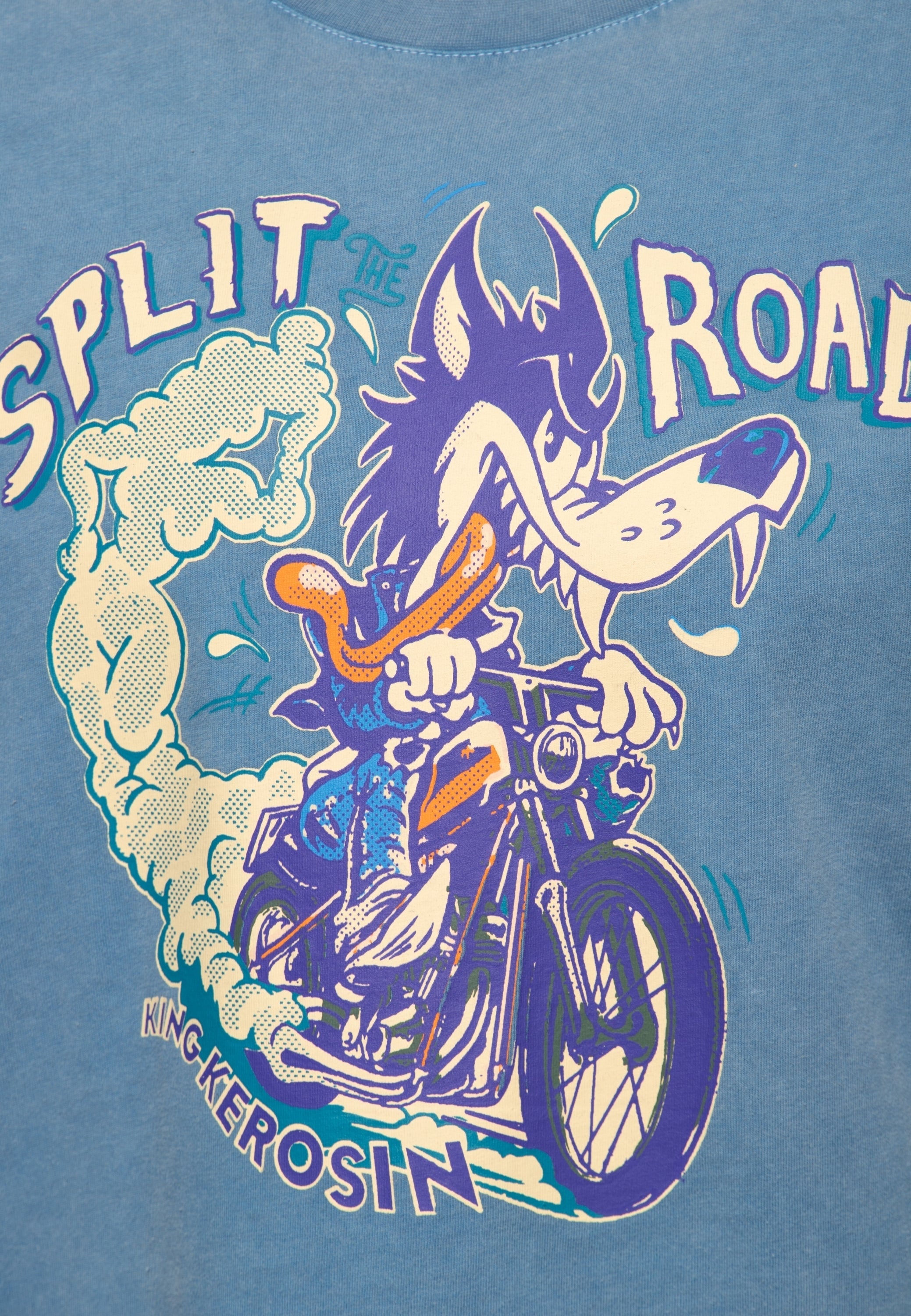 King Kerosin - Print T-Shirt «Split Road»