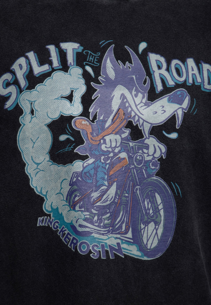 King Kerosin - Print T-Shirt «Split Road»