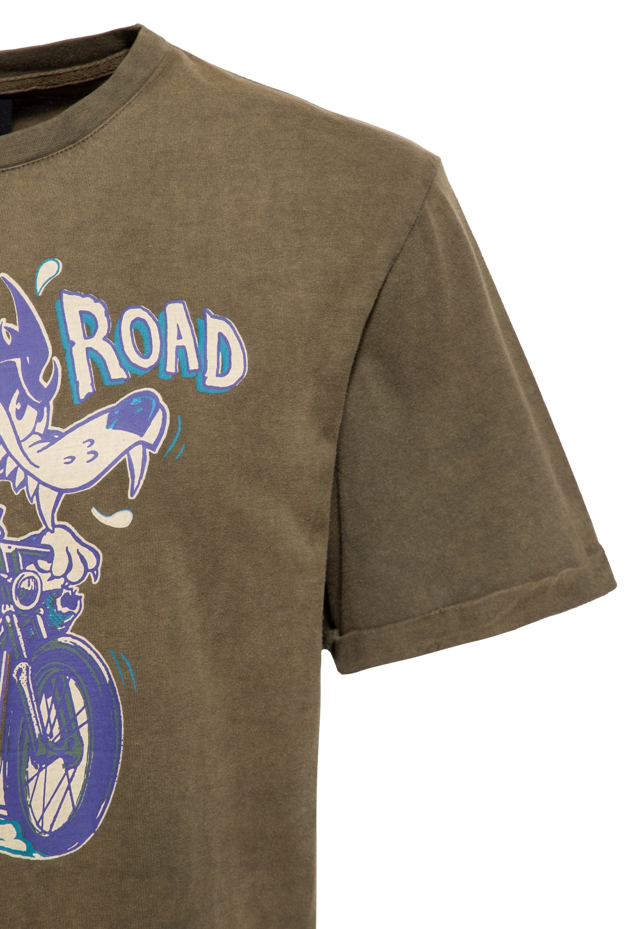 King Kerosin - Print T-Shirt «Split Road»