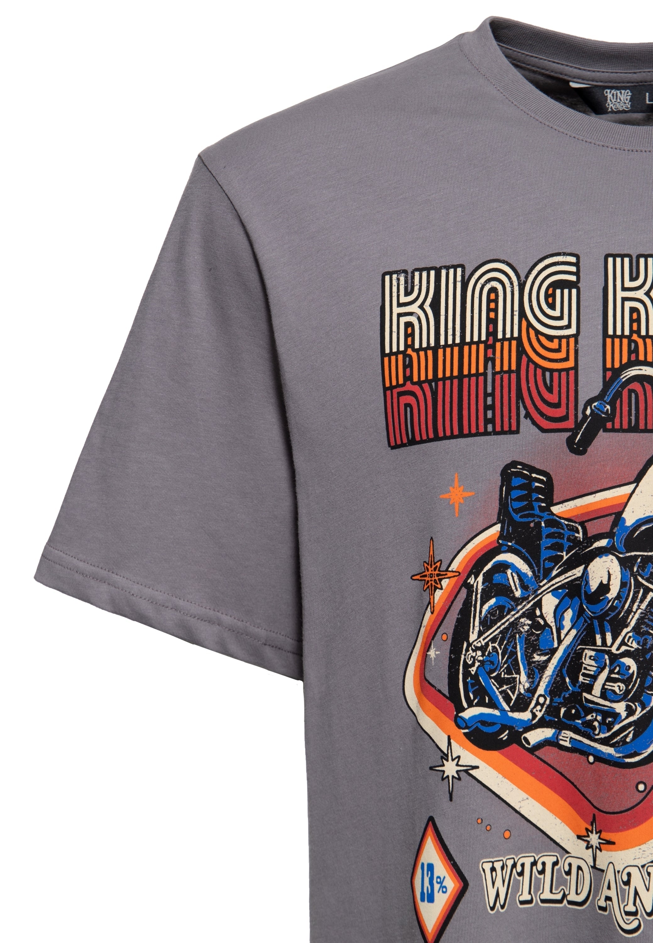 King Kerosin - Print T-Shirt «Wild & Free»