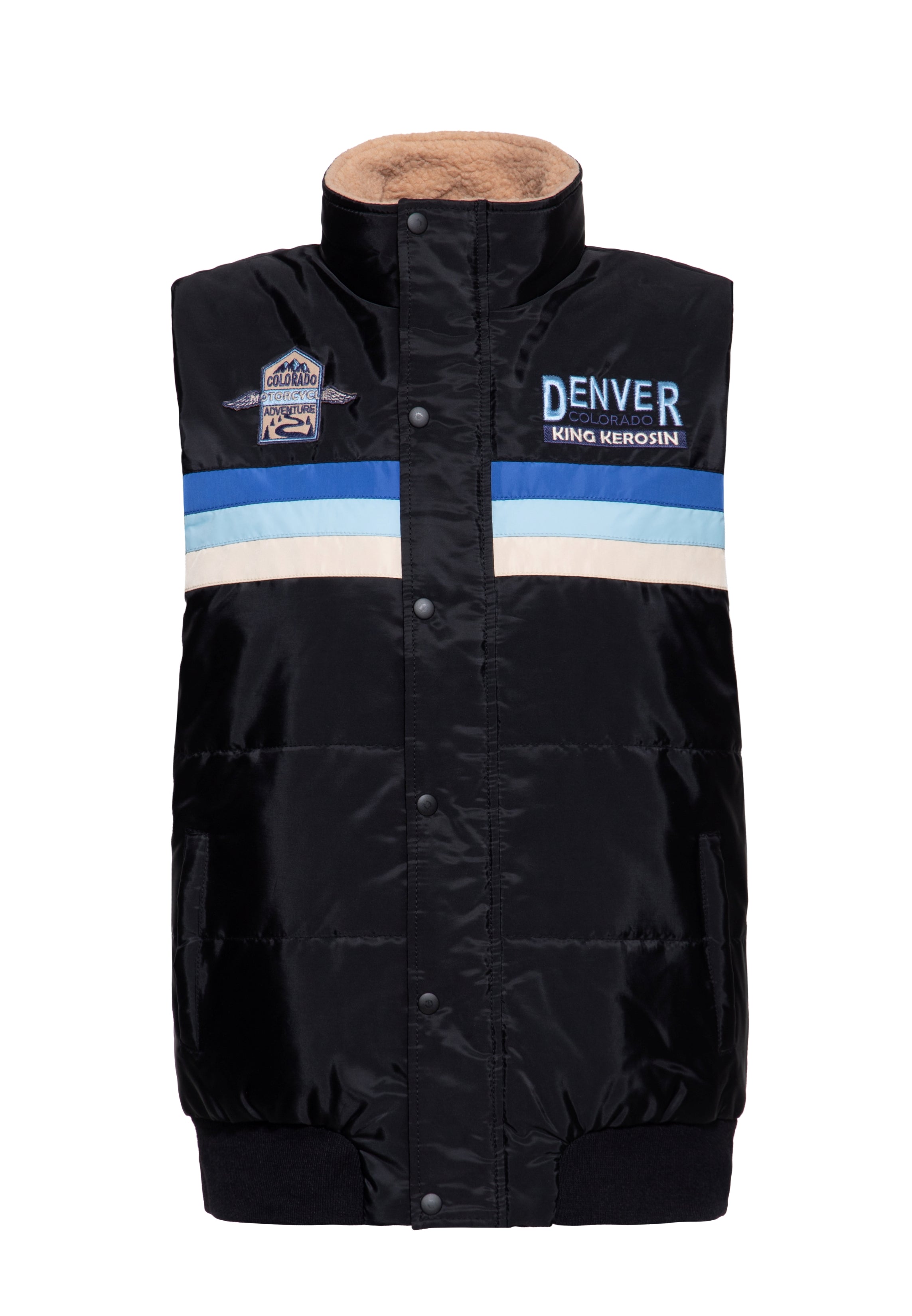 King Kerosin - Puffer Weste «Motor Traveller»