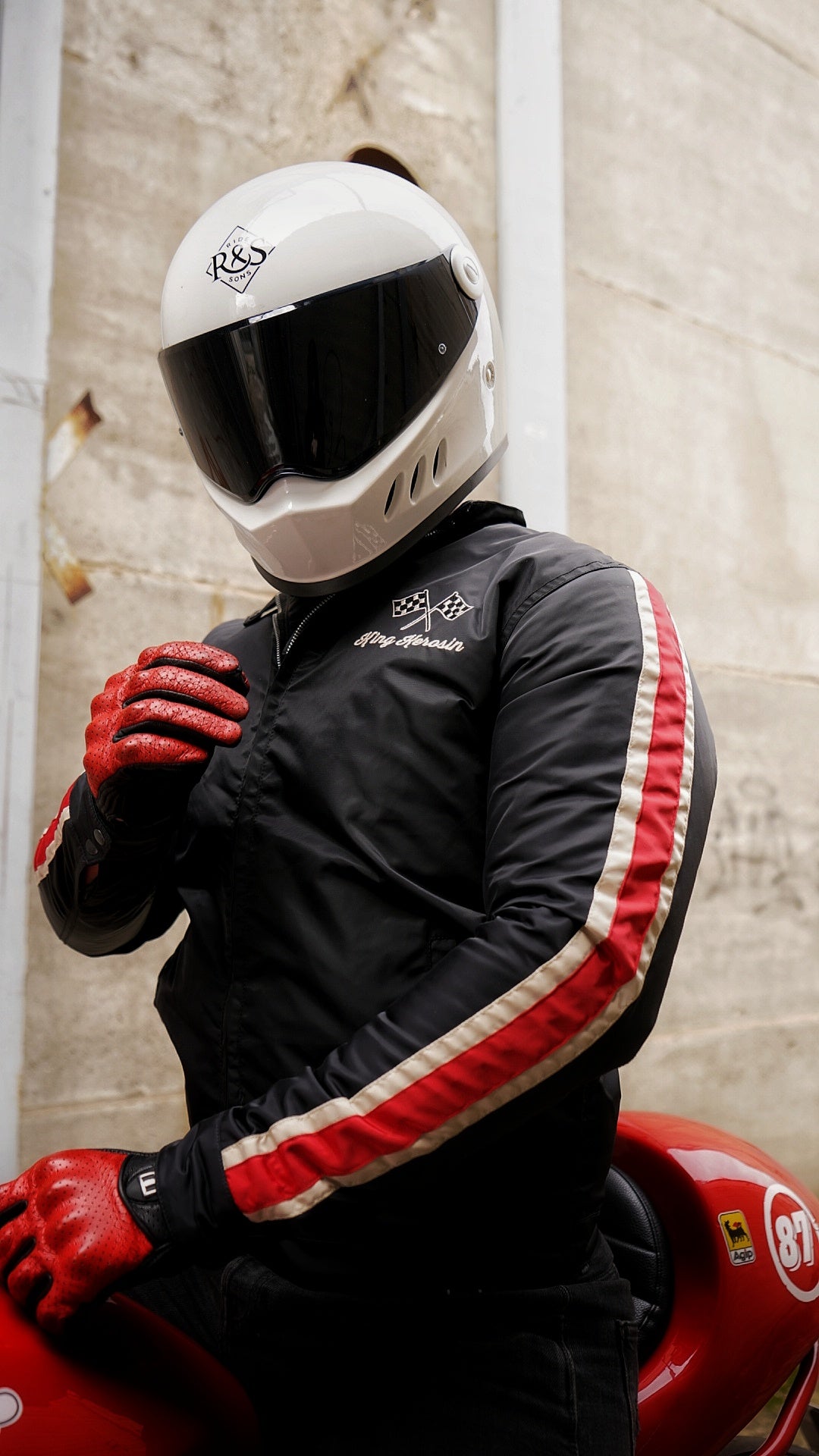 King Kerosin - Racing Jacke «Speedway Service»