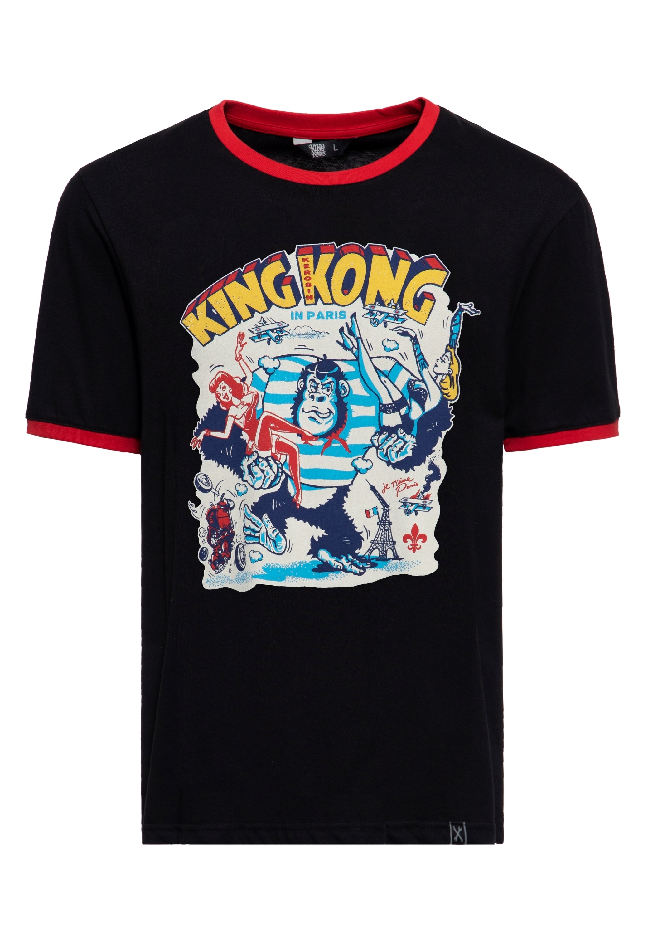King Kerosin - Ringer T-Shirt «Paris»