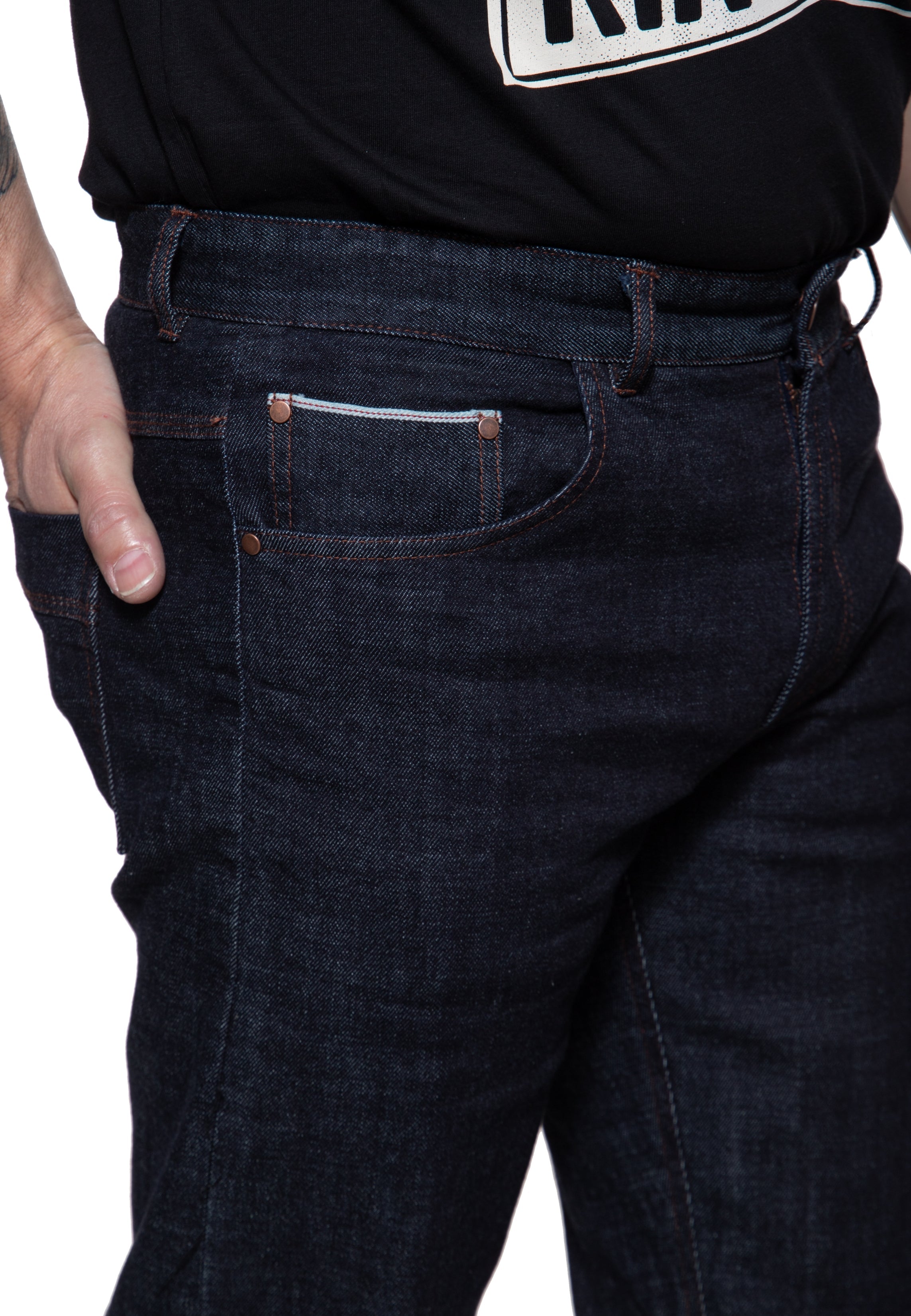 Selvedge Jeans mit Stretch «Robin Selvedge» Jeans von King Kerosin