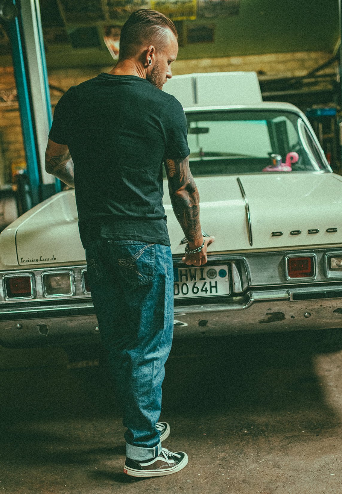 King Kerosin - Selvedge Jeans mit Stretch «Robin Selvedge»