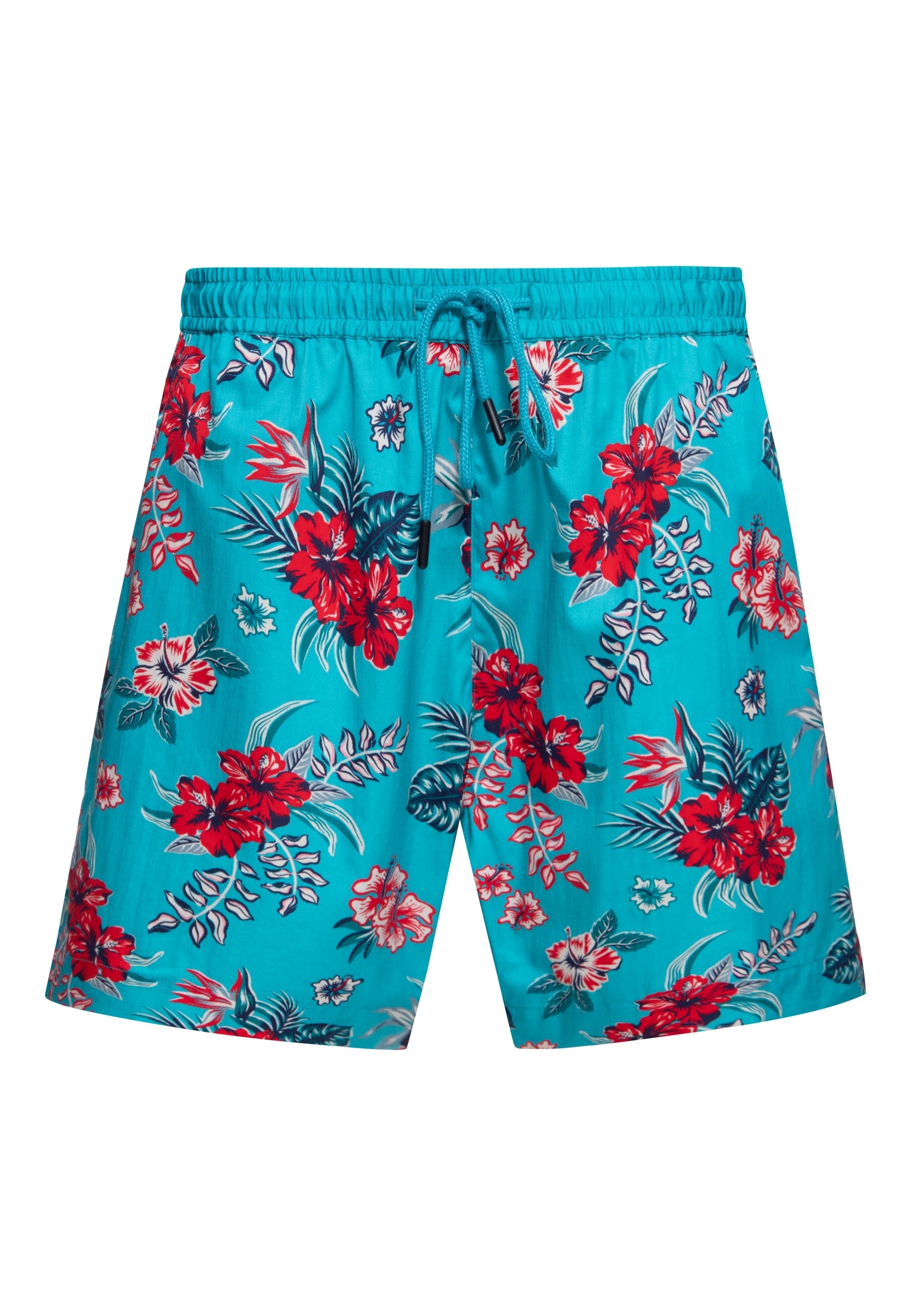 Shorts 'Hibiscus' in Mint Shorts von King Kerosin