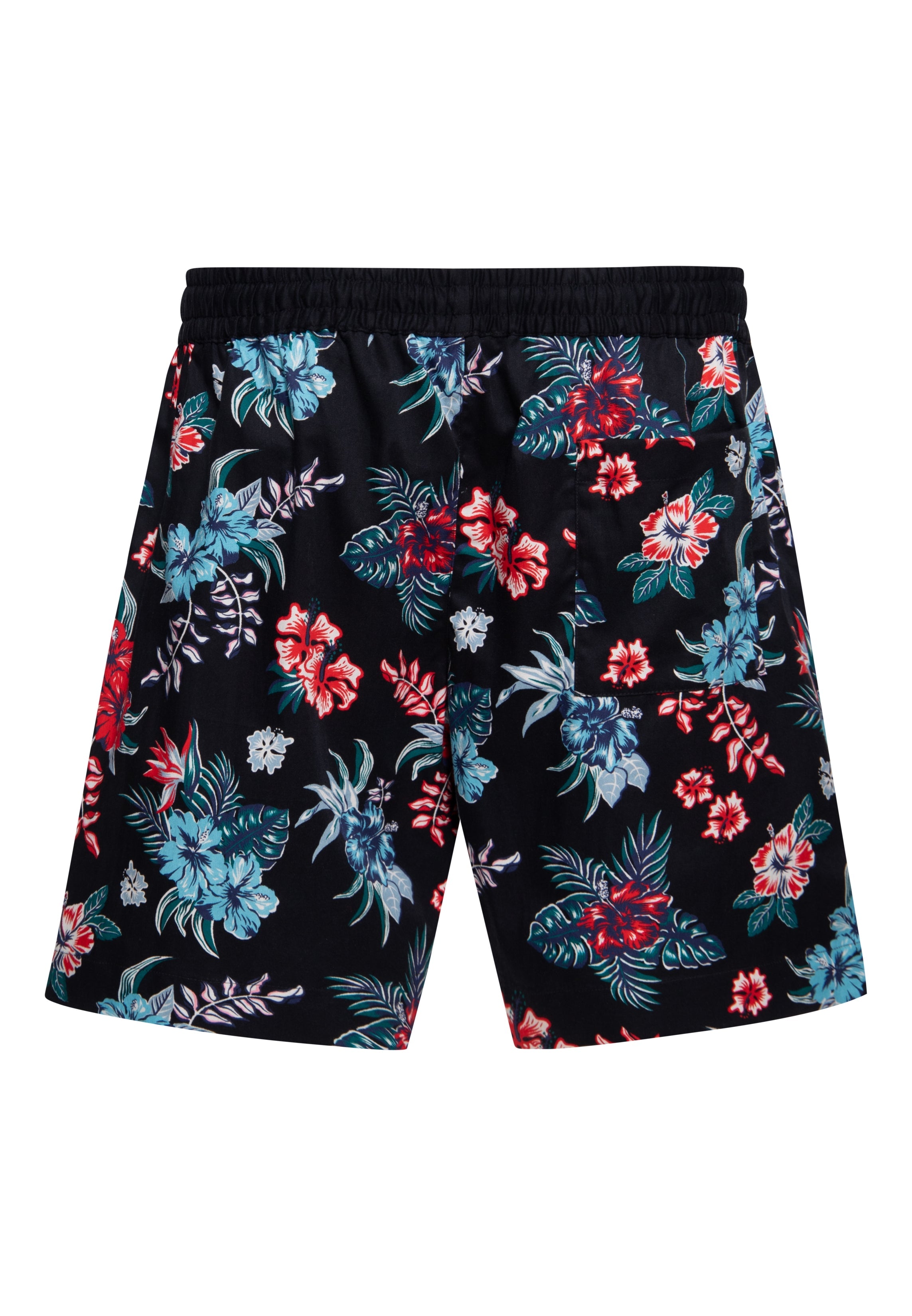 Shorts 'Hibiscus' in Schwarz Shorts von King Kerosin