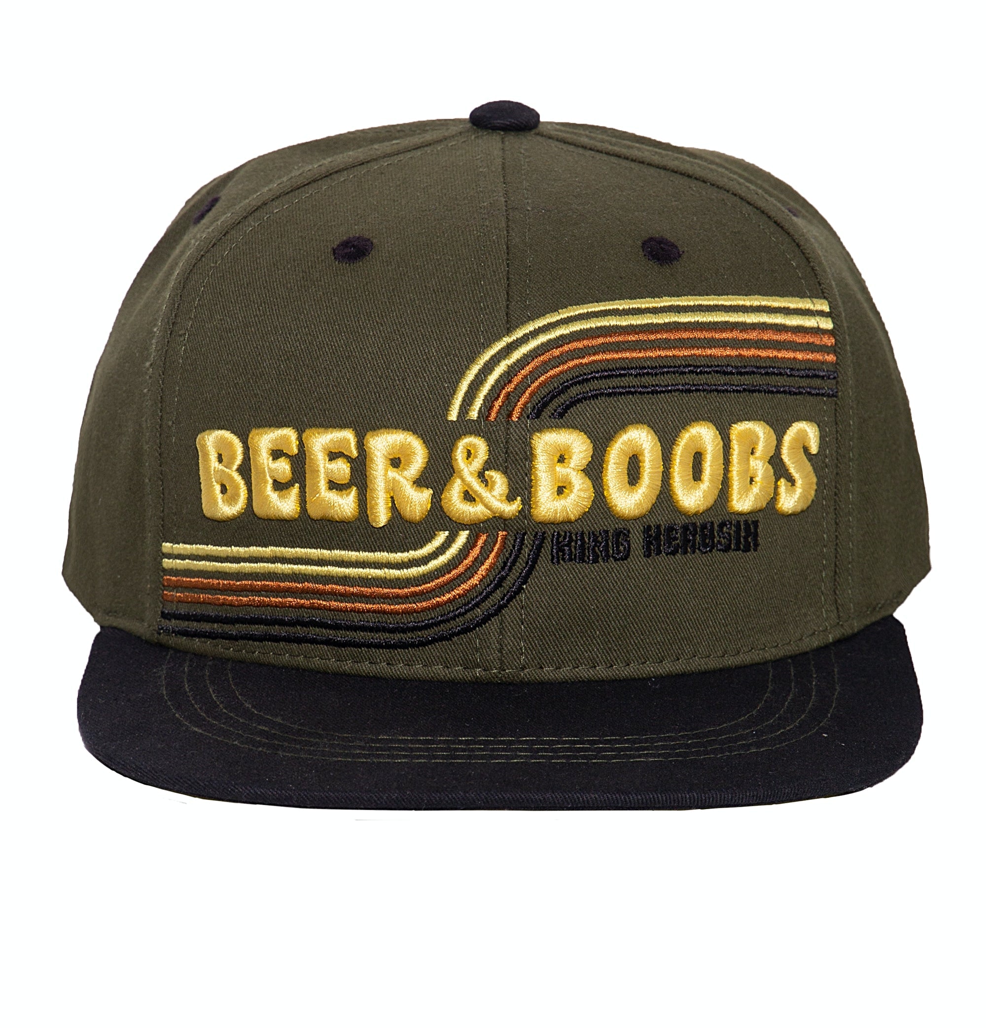 Snapback Cap «Beer & Boobs 3D» Snapback Cap von King Kerosin