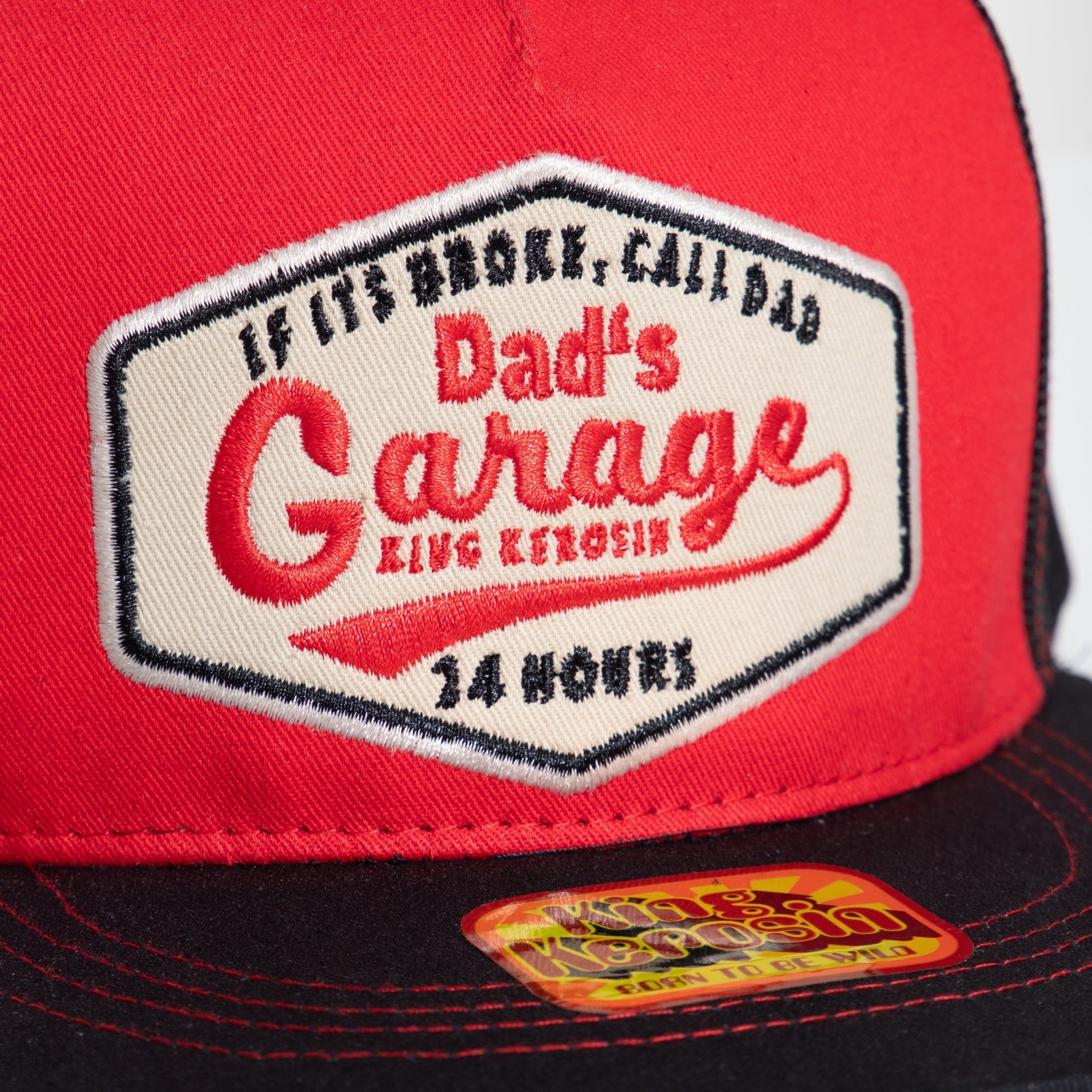 Snapback Cap «Dads Garage» Snapback Cap von King Kerosin