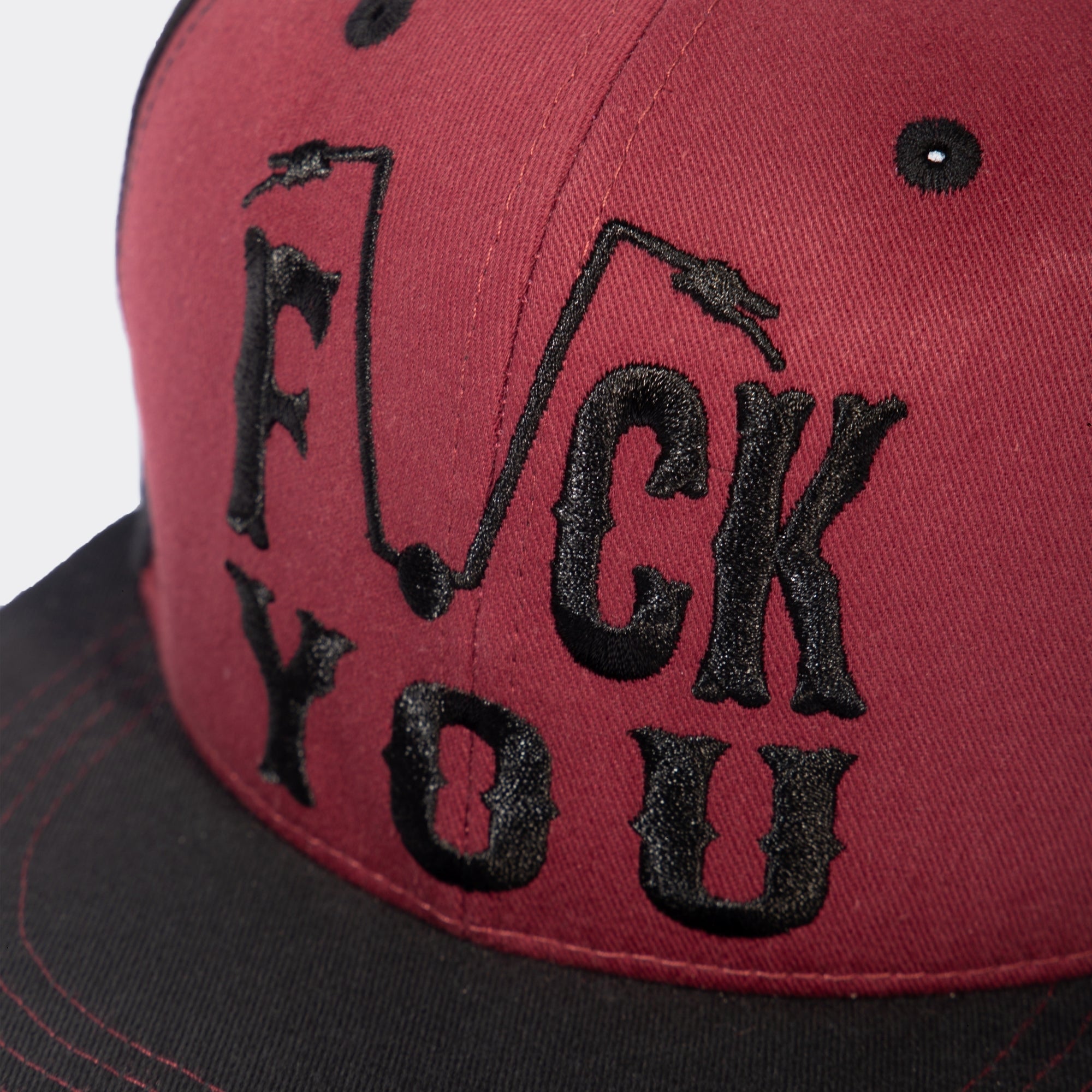 Snapback Cap «Fuck you» Snapback Cap von King Kerosin