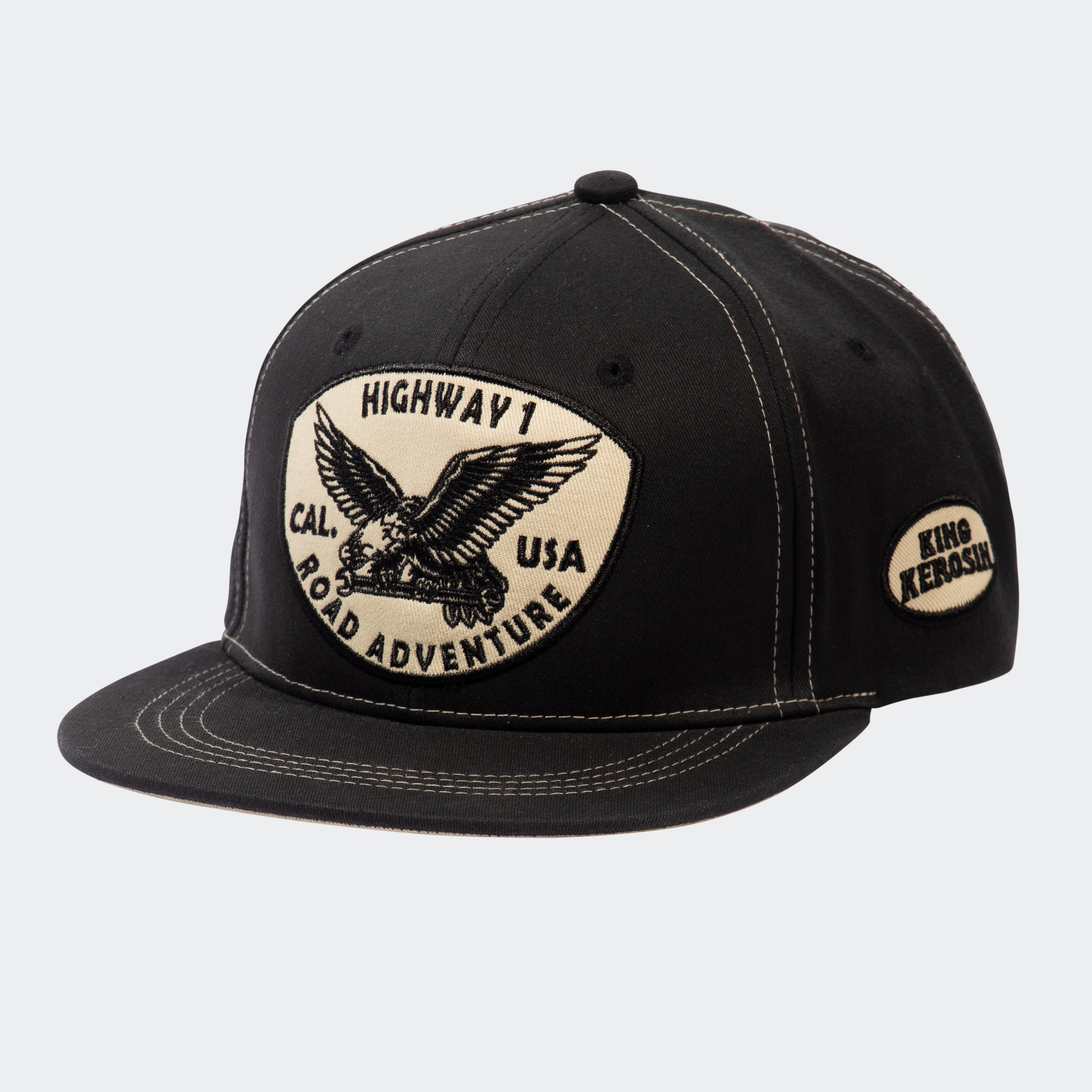 Snapback Cap «Highway I Road Adventure» Snapback Cap von King Kerosin