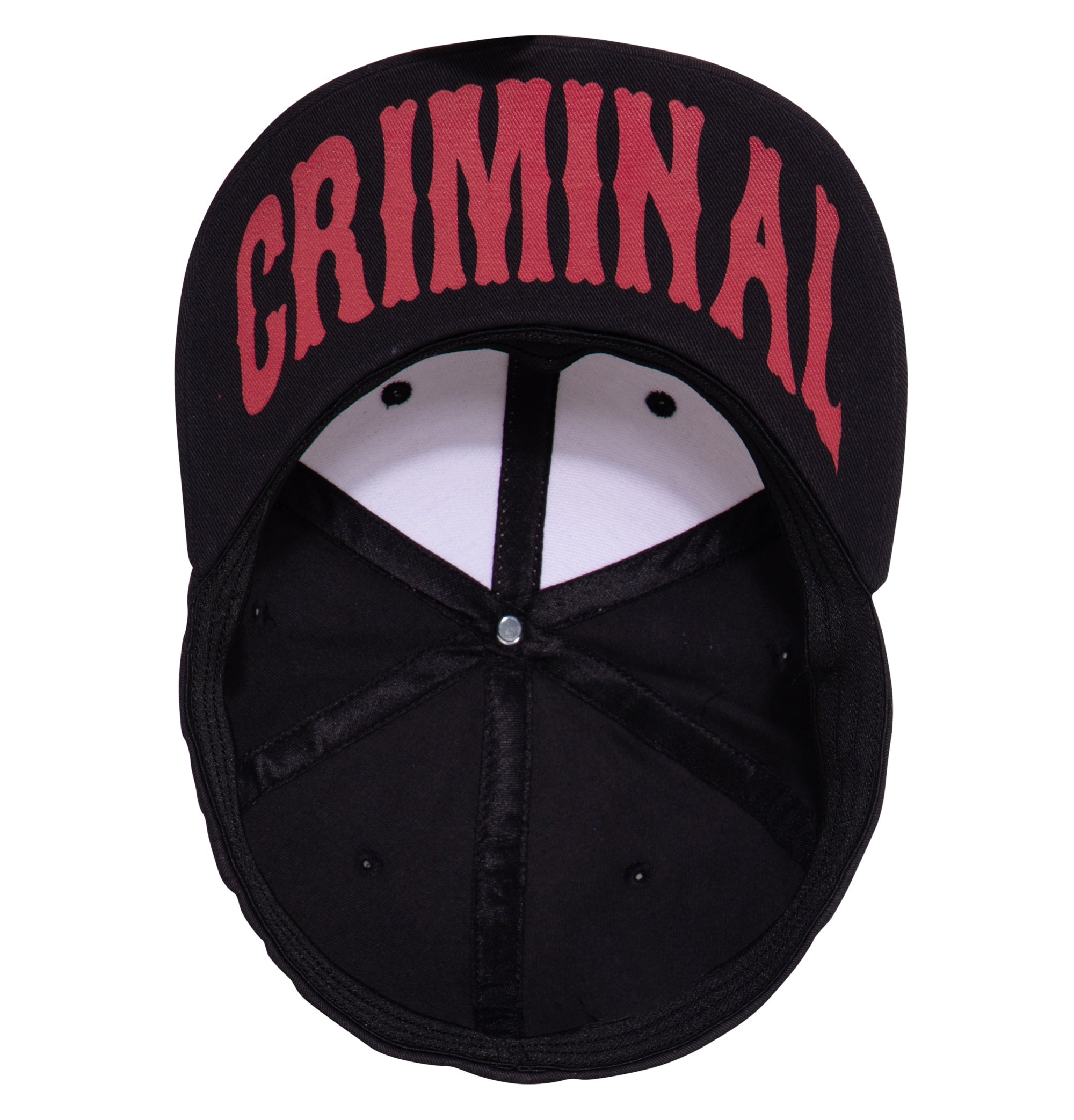 Snapback Cap mit cooler 3D-Stickerei und Print Snapback Cap von King Kerosin