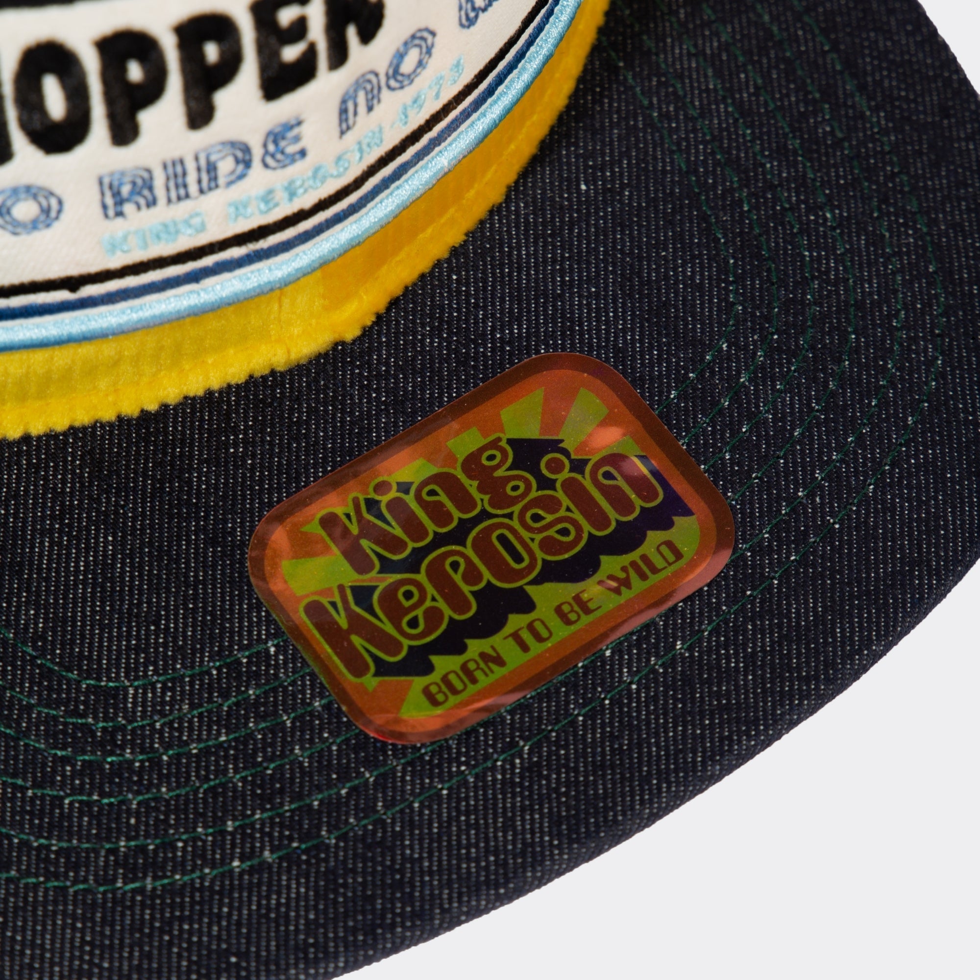 Snapback Cap mit Cord-Front «Chopper Shit» Snapback Cap von King Kerosin