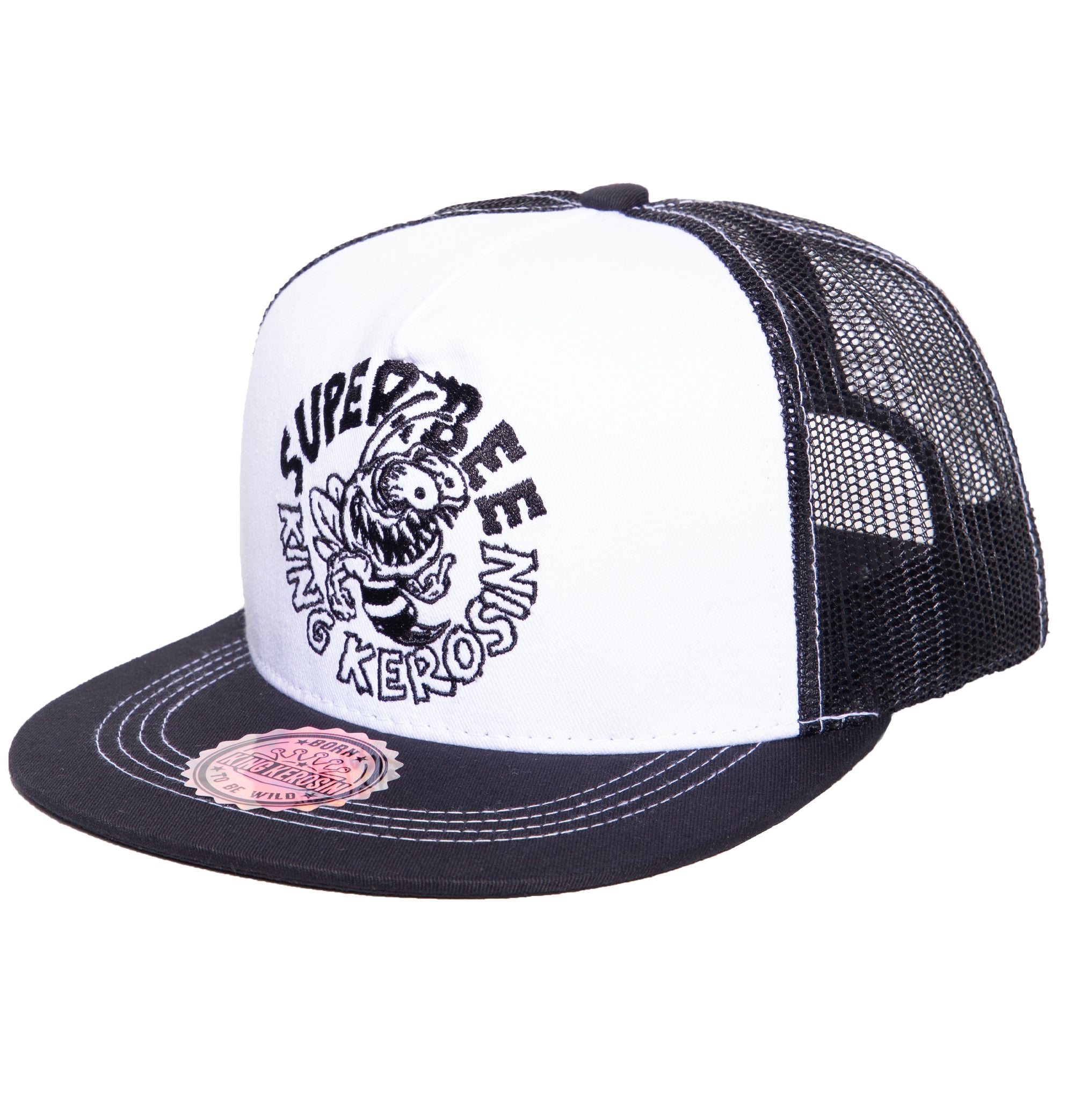Snapback Cap mit Netzeinsatz «Super Bee» Snapback Cap von King Kerosin