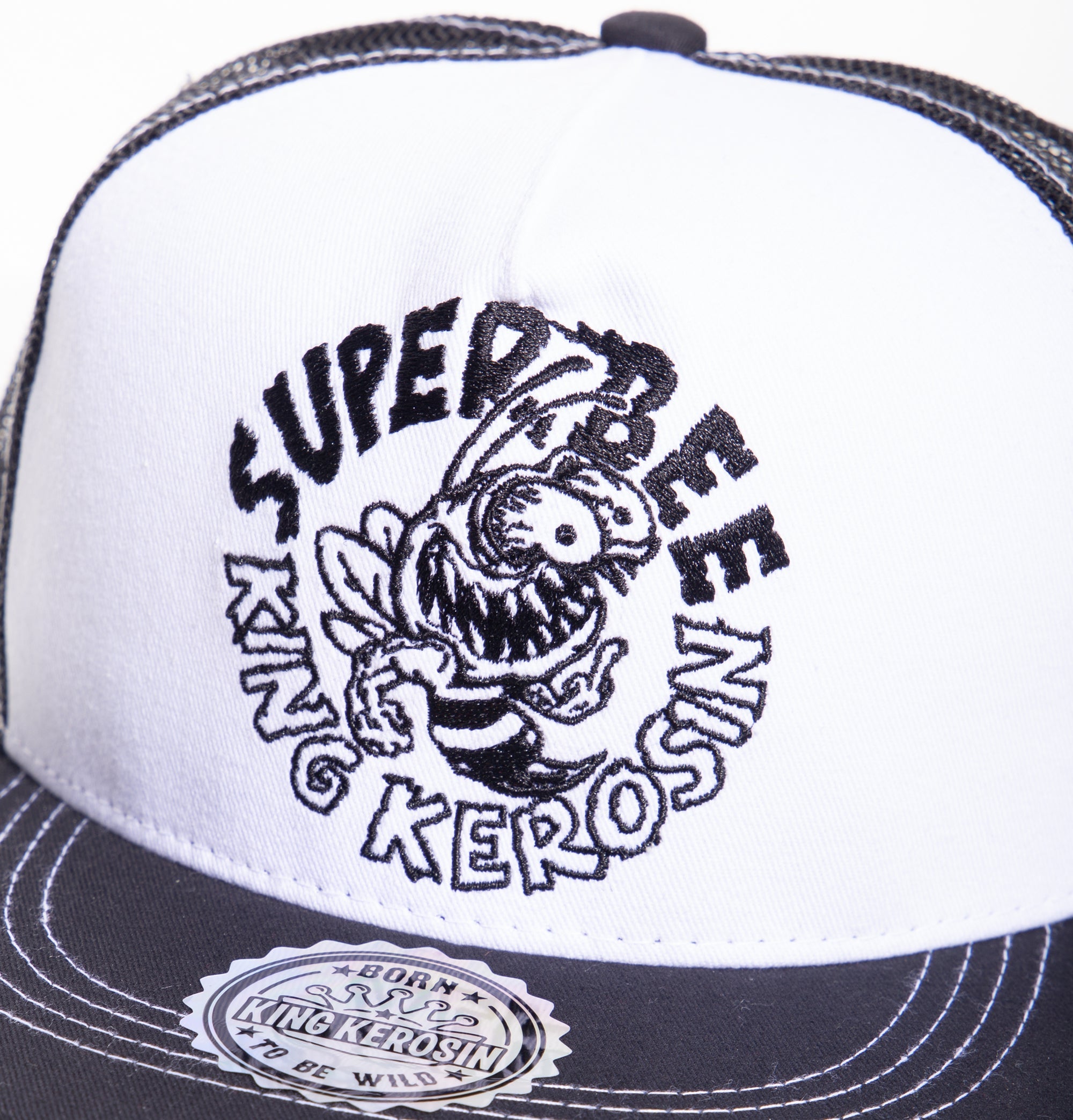 Snapback Cap mit Netzeinsatz «Super Bee» Snapback Cap von King Kerosin