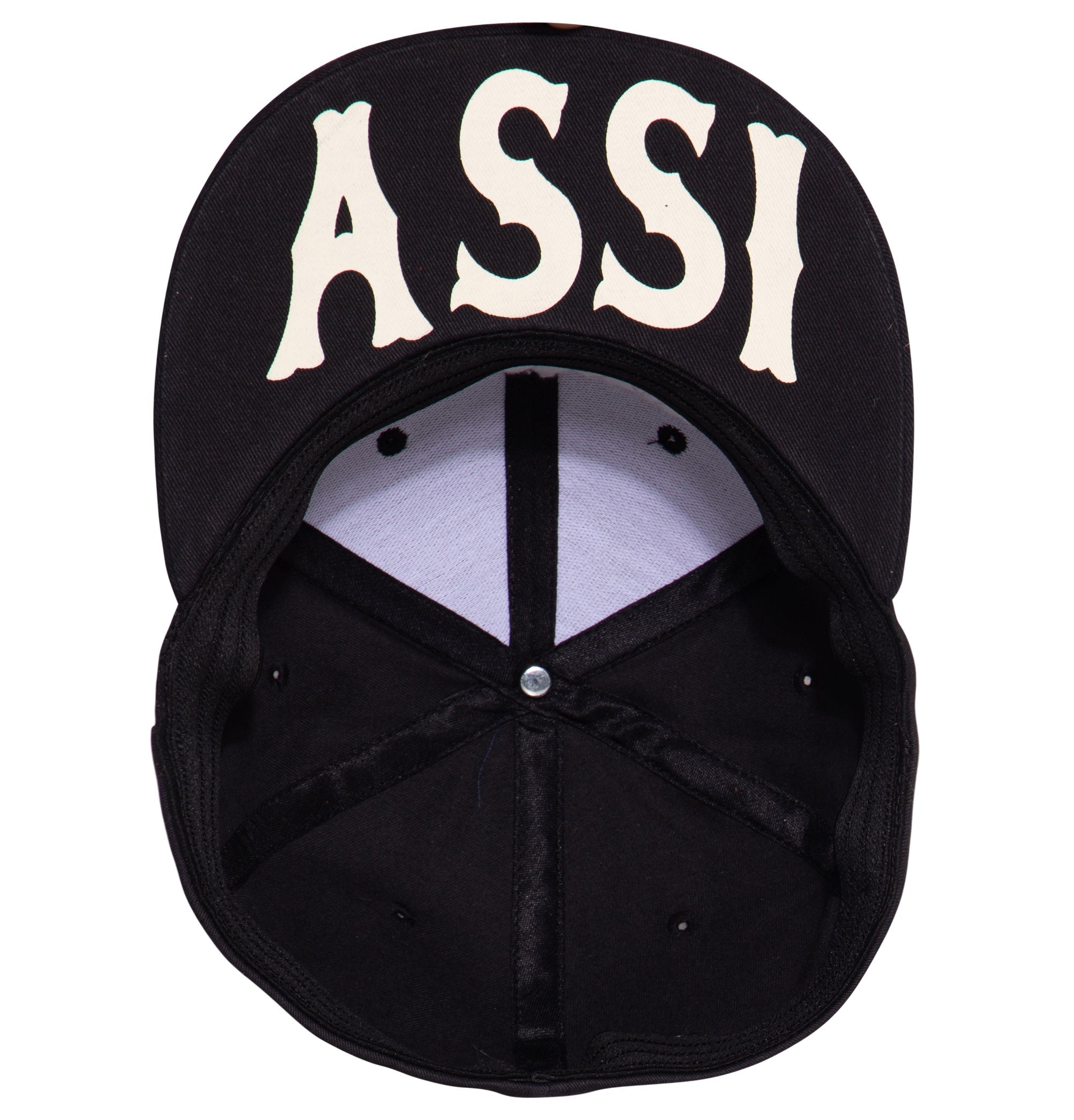 Snapback Cap mit Print und 3D - Stickerei «Hardcore 3D» Snapback Cap von King Kerosin
