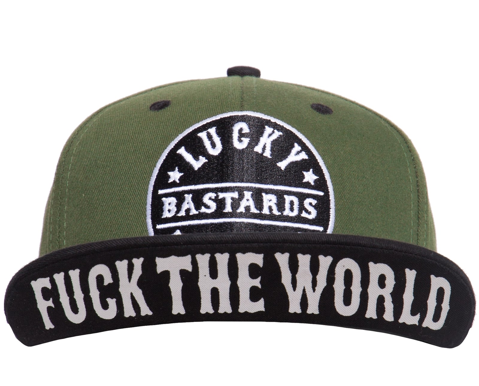 Snapback Cap mit Stickerei «Lucky Bastards» Snapback Cap von King Kerosin