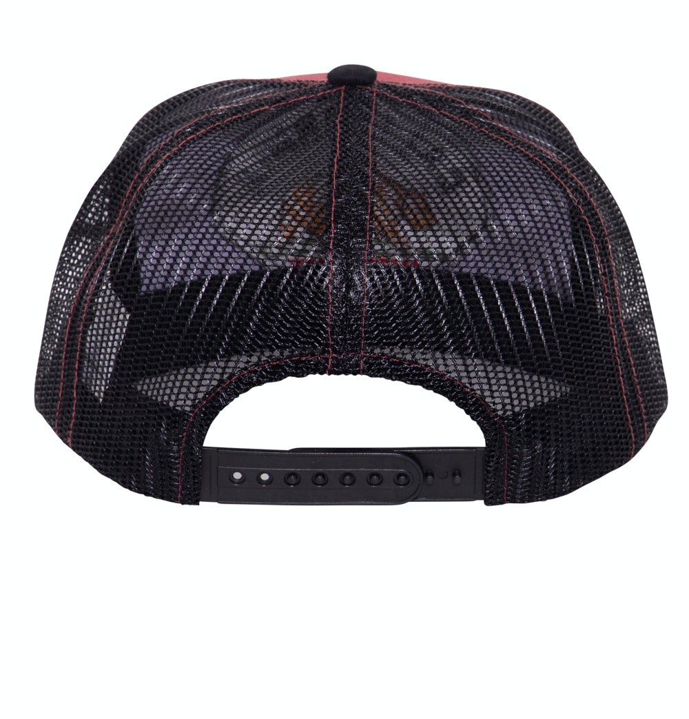 Snapback Cap mit Stickerei und Netz «California» Snapback Cap von King Kerosin