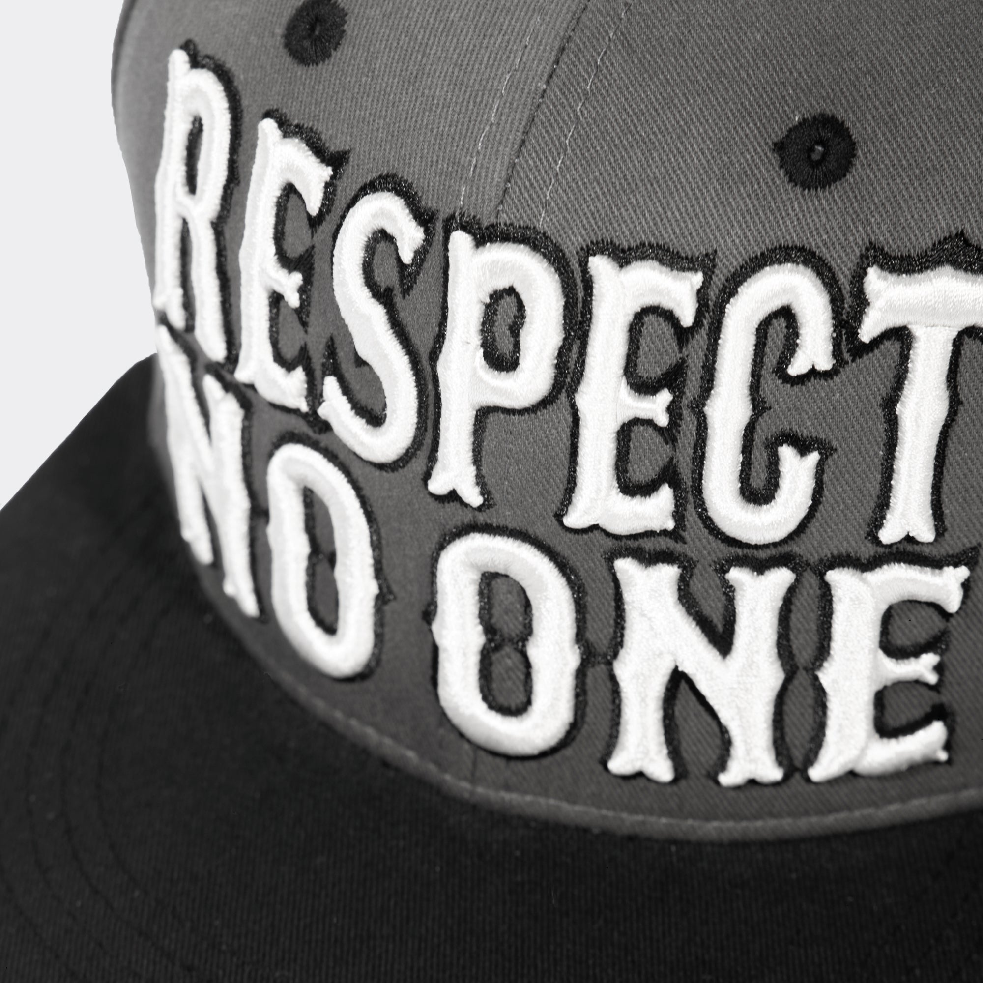 Snapback Cap «Respect no one» Snapback Cap von King Kerosin