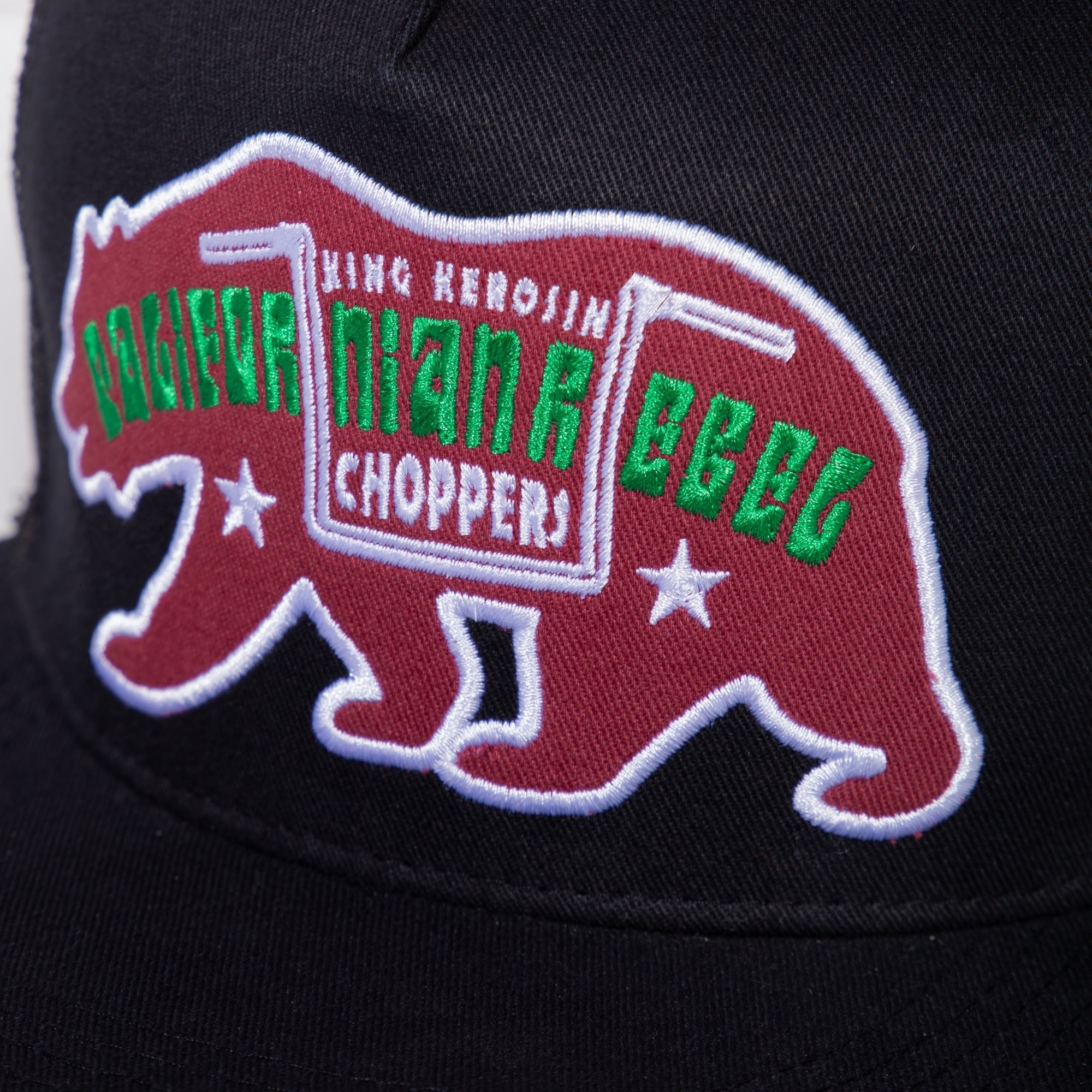 Snapback Mesh Cap «Californian Rebel» Snapback Cap von King Kerosin