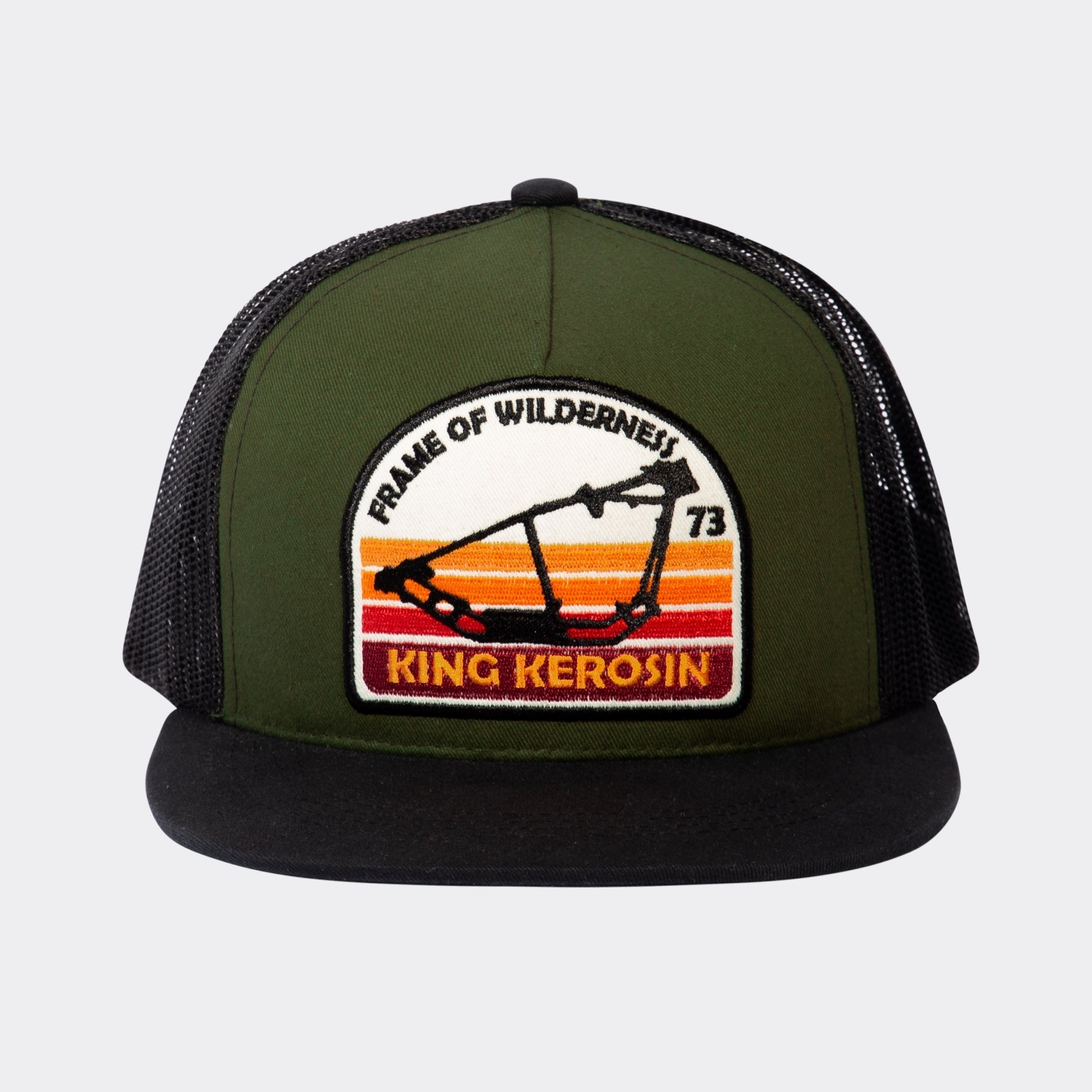 Snapback Mesh Cap «Frame of Wilderness» Snapback Cap von King Kerosin