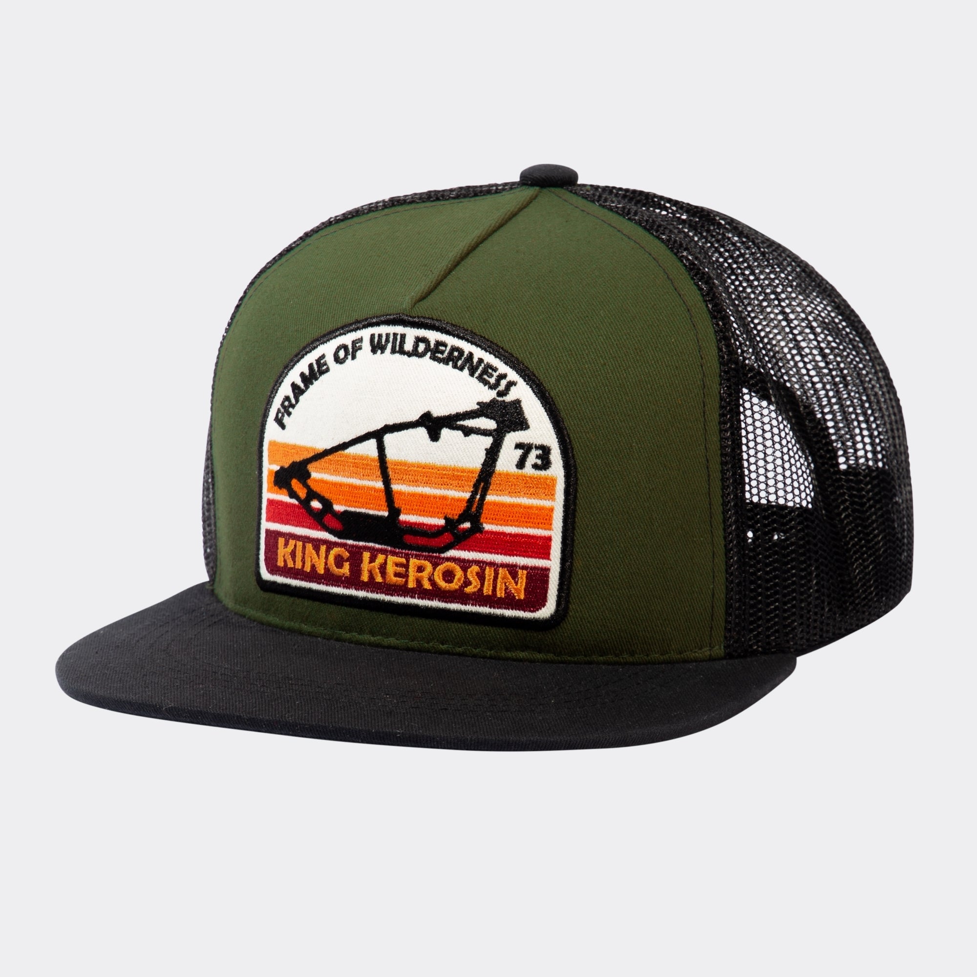 Snapback Mesh Cap «Frame of Wilderness» Snapback Cap von King Kerosin
