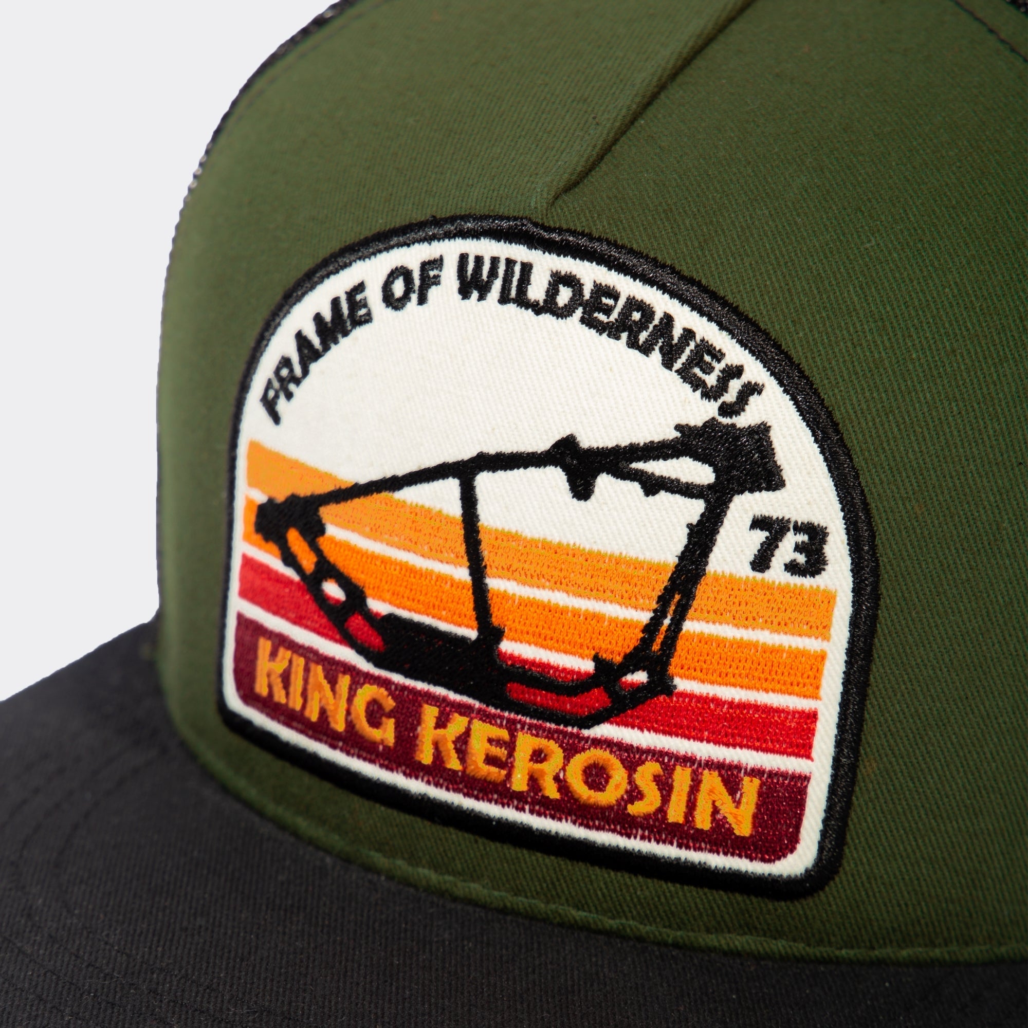 Snapback Mesh Cap «Frame of Wilderness» Snapback Cap von King Kerosin